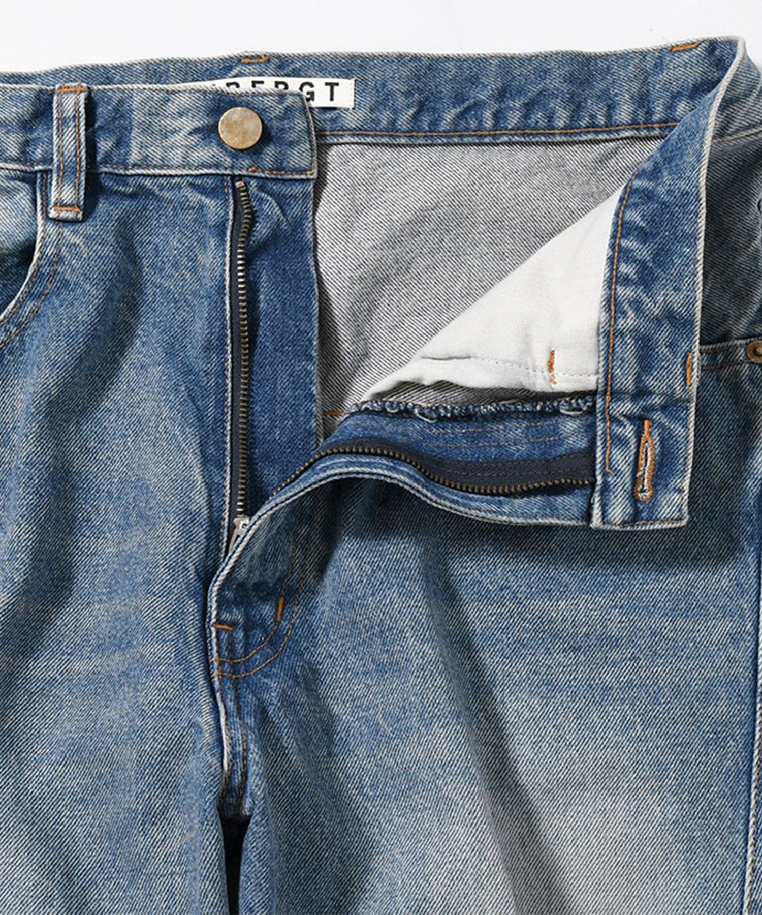 3D TWISTED WIDE LEG JEANS NVRFRGT