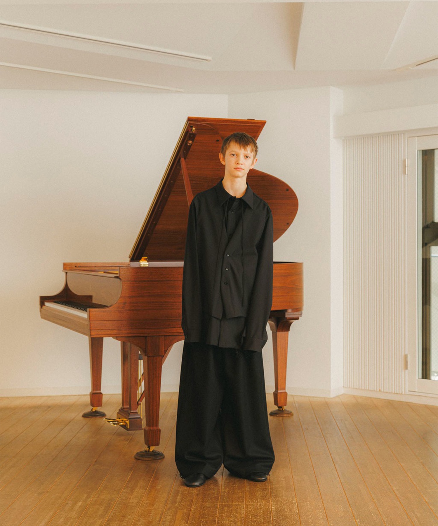 Flannel squeeze slacks ETHOSENS