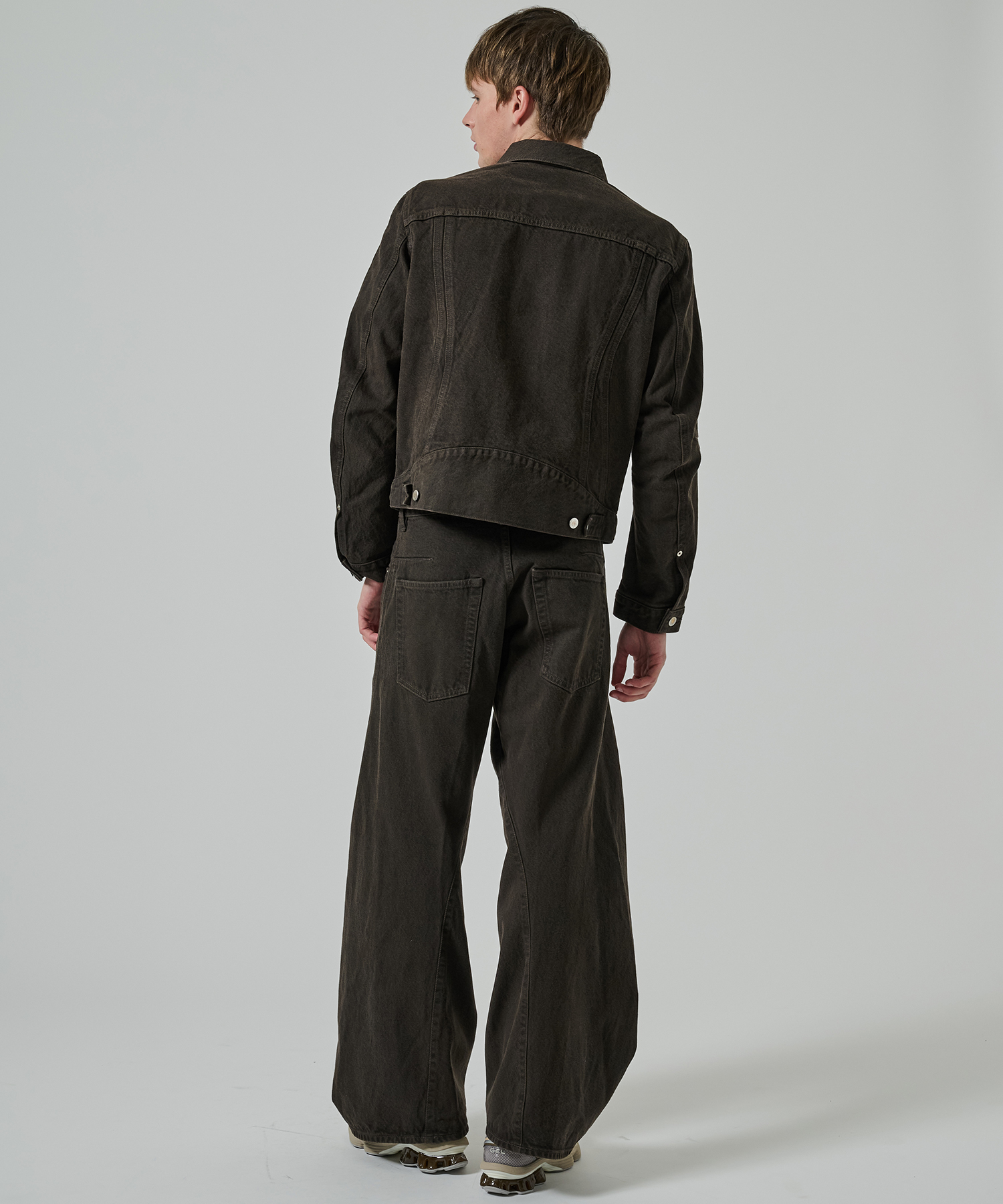 3D TRUCKER JACKET NVRFRGT