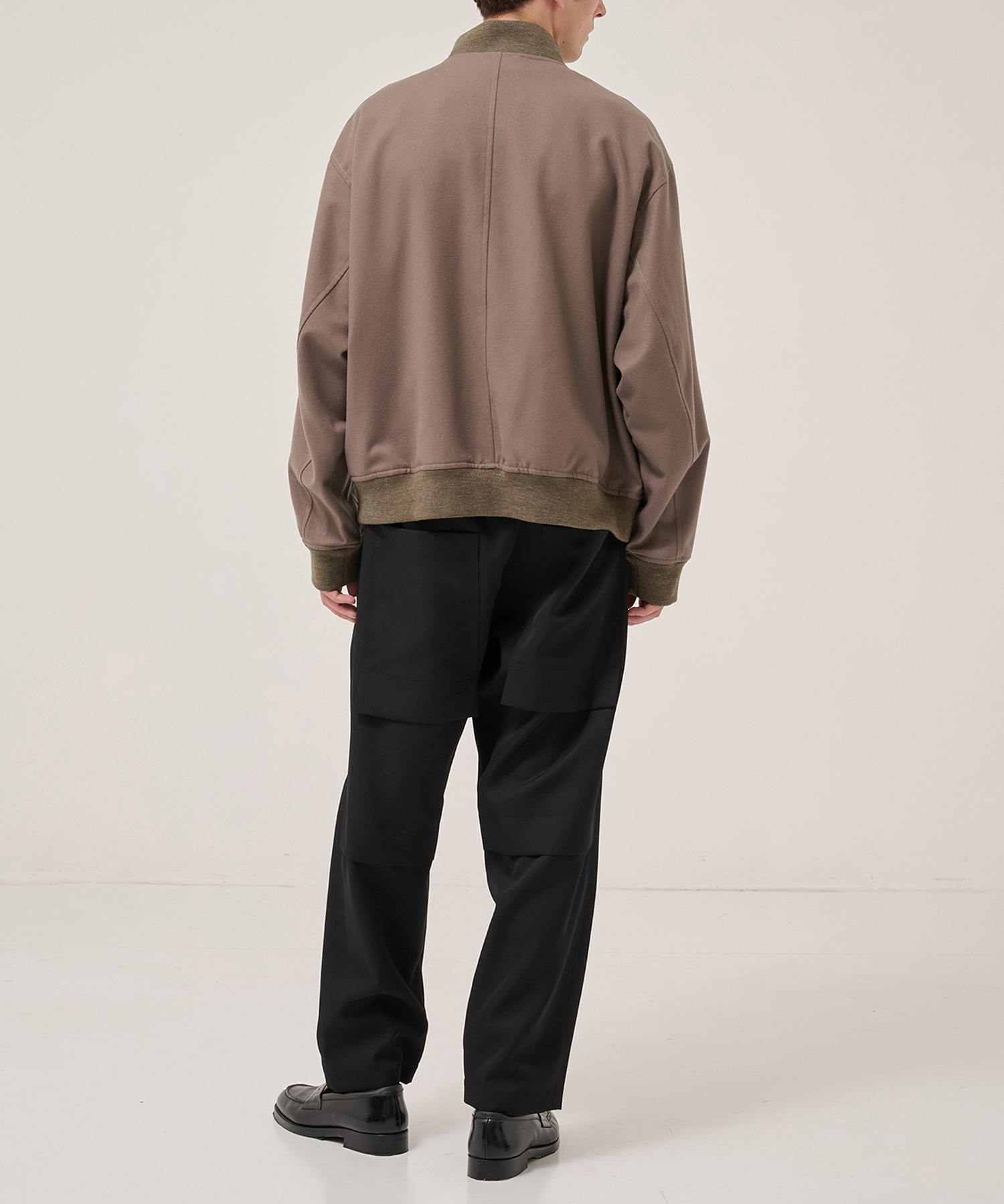 4 Pockets Zip-up Rib Blouson UJOH HOMME