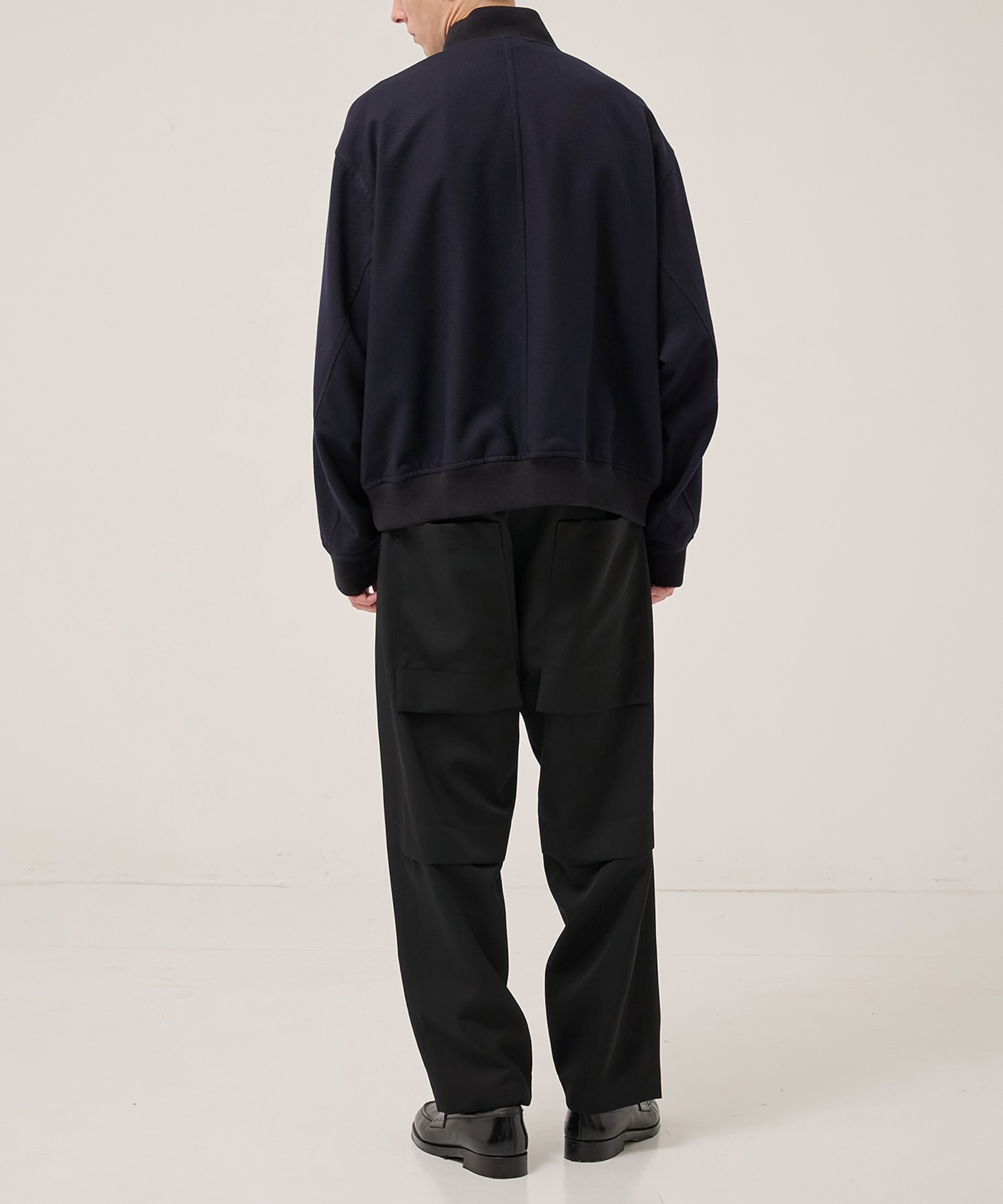 4 Pockets Zip-up Rib Blouson UJOH HOMME