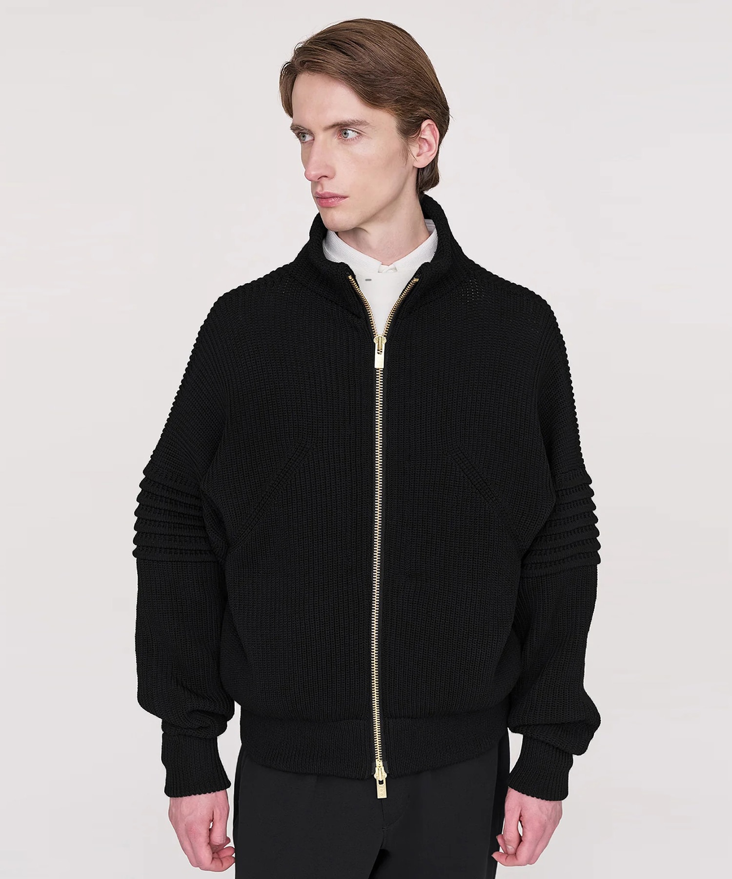 LOW GAUGE HIGHNECK ZIP BLOUSON CFCL