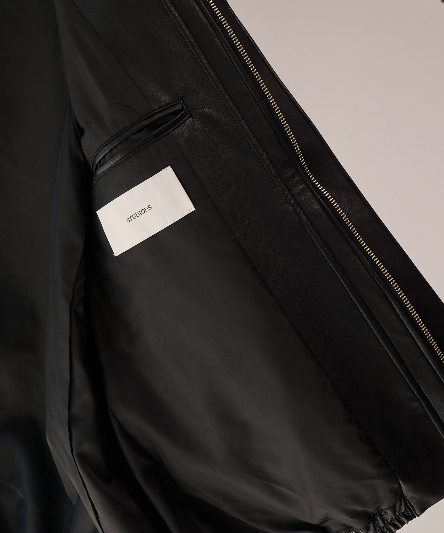 MODERN LEATHER BLOUSON STUDIOUS