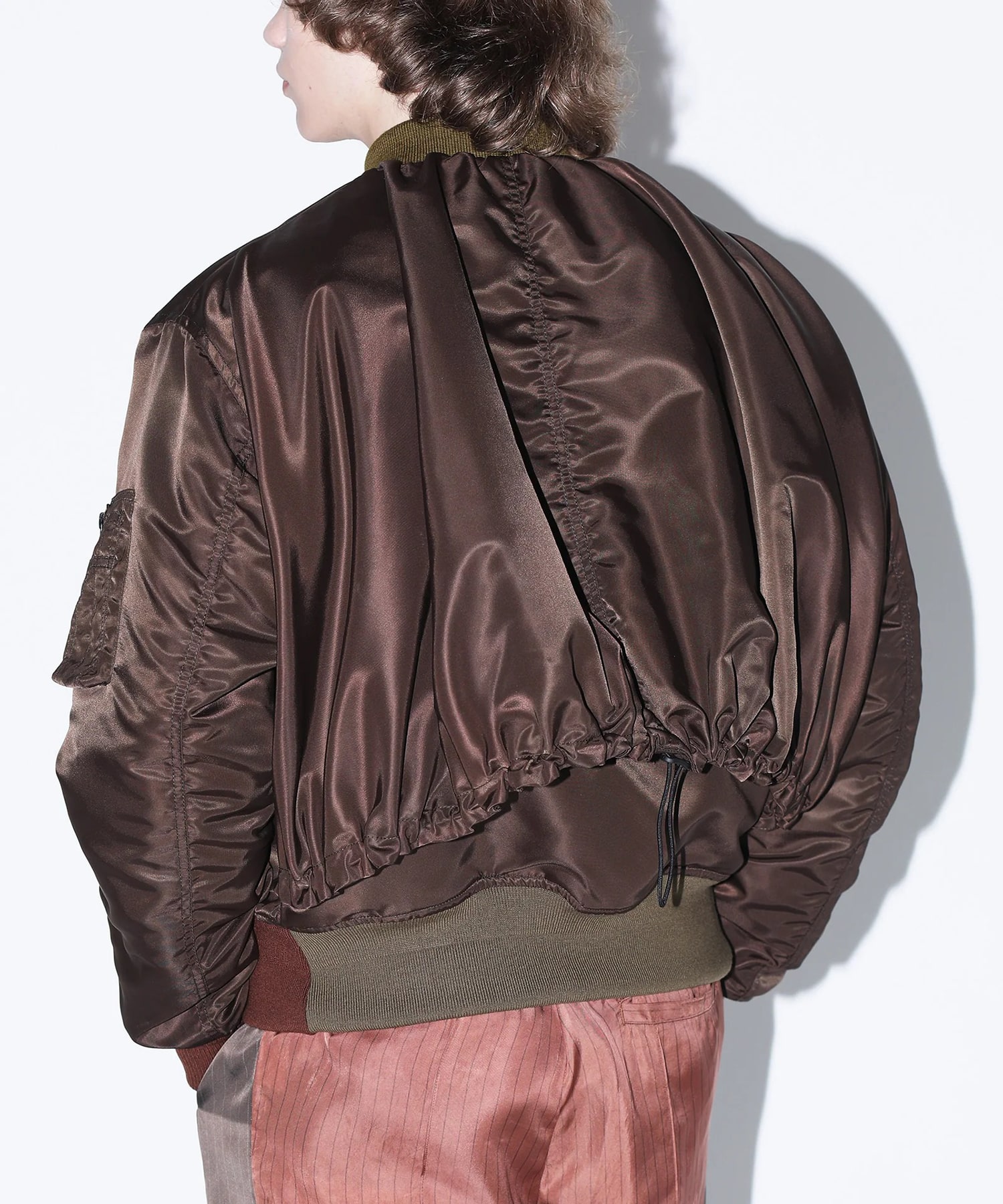 Nylon twill blouson TOGA VIRILIS
