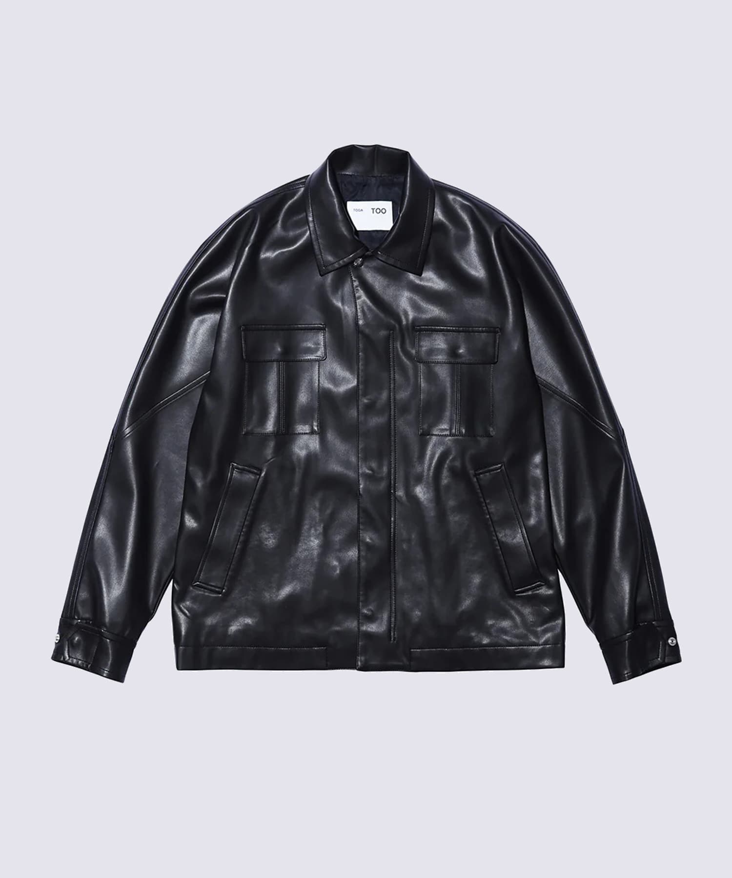 Leather shirt blouson TOGA VIRILIS