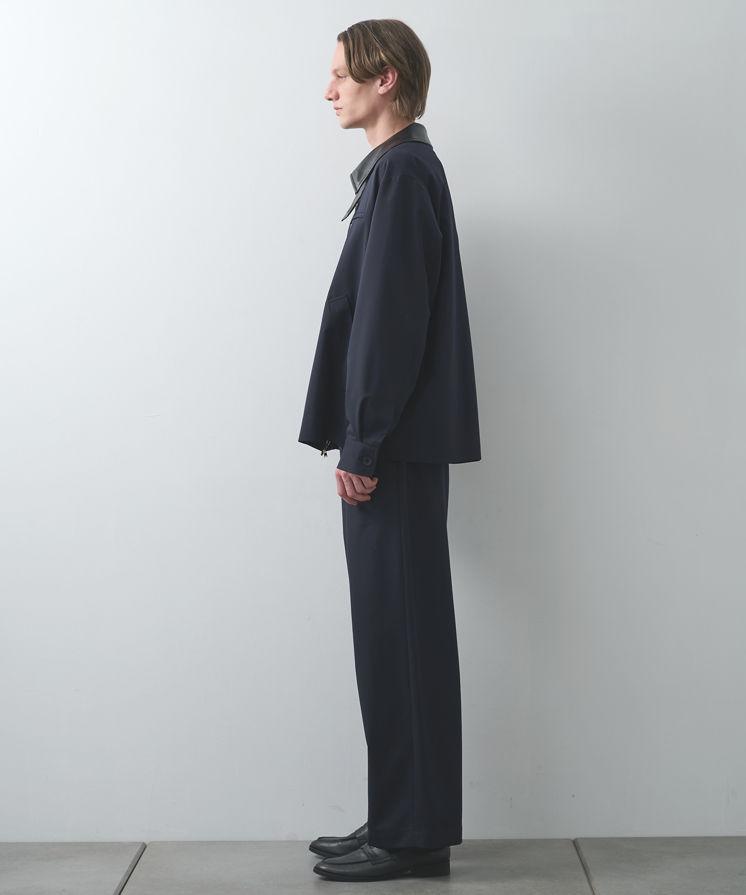 別注 Leather Color Zip Blouson CULLNI