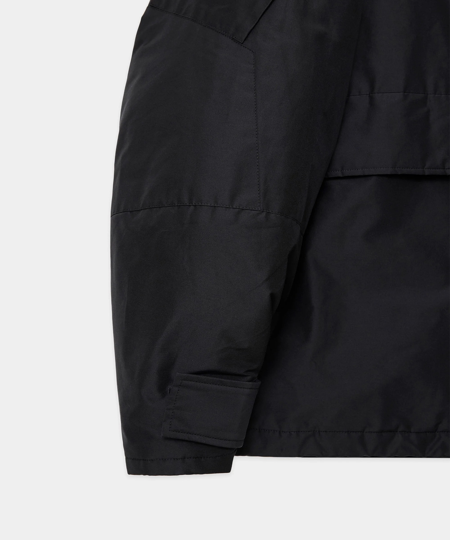 オーガニックコットンブラタクシルク高密度タイプライター / パフドECWCSジャケット MARKAWARE/marka