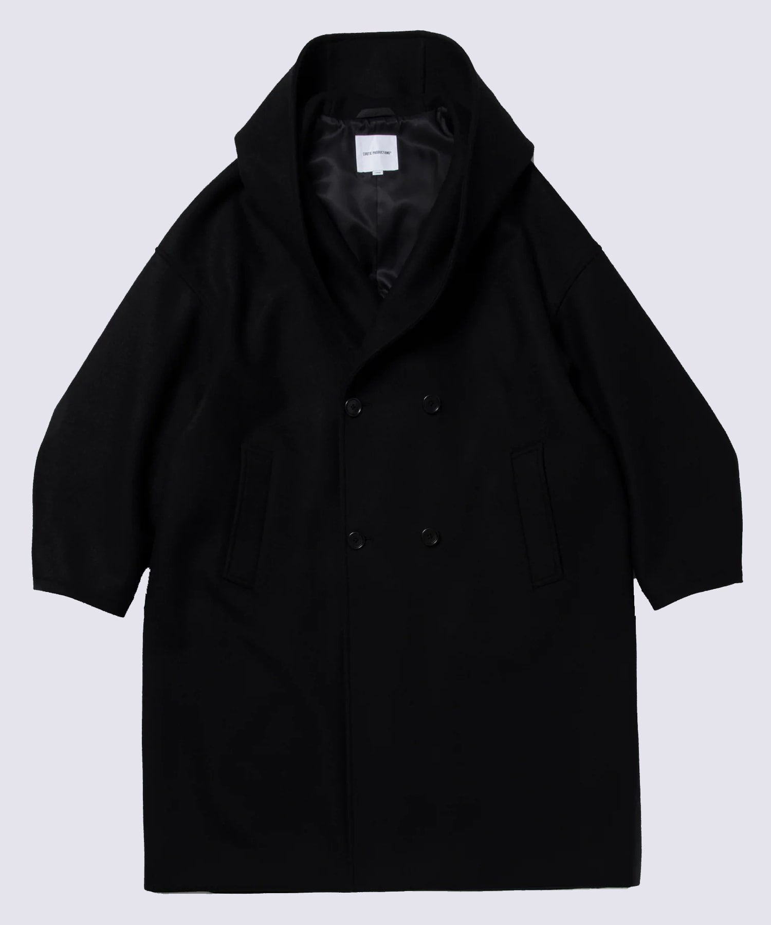 Wool Melton Double Breasted Jedi Coat COOTIE PRODUCTIONS