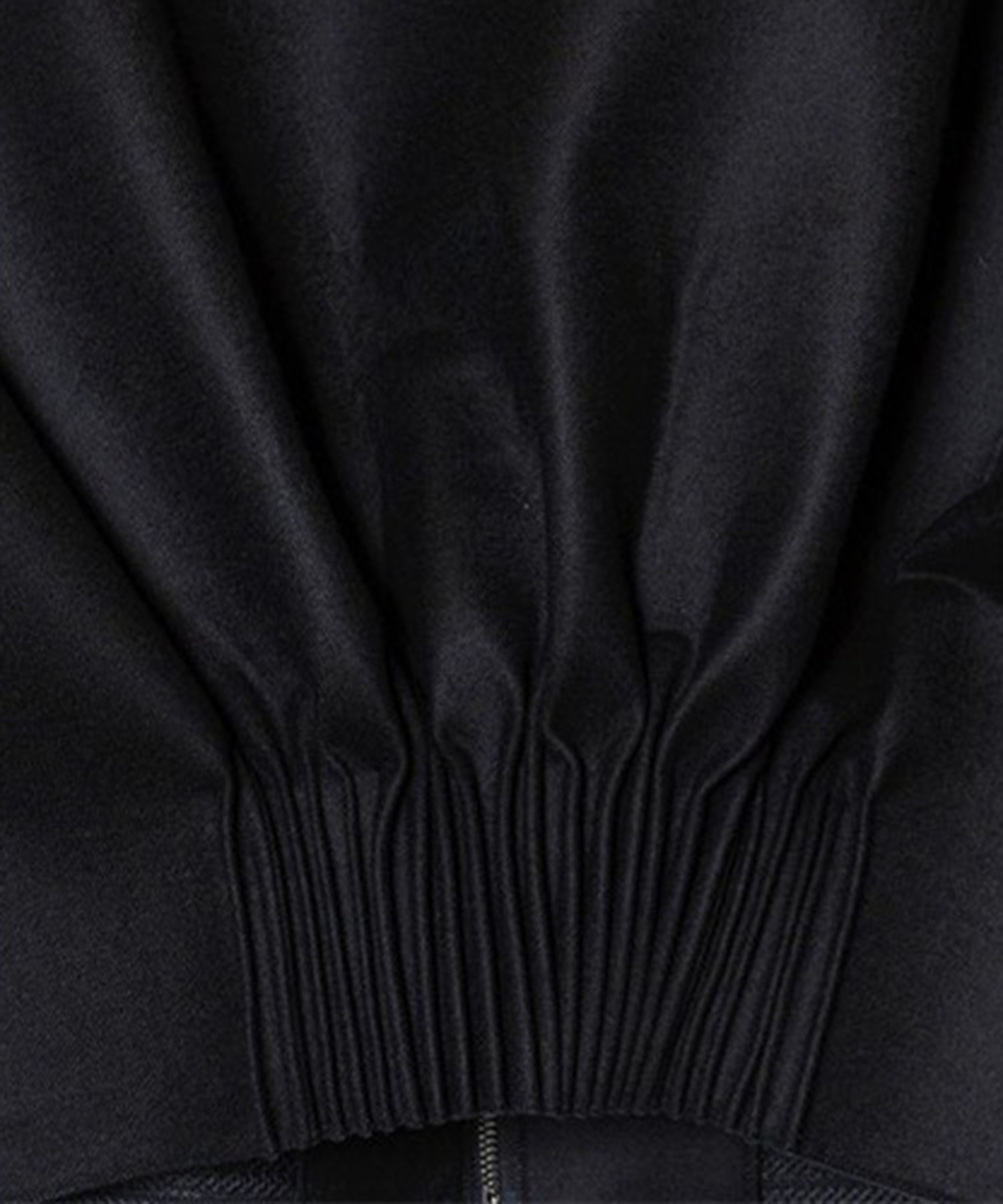 BUMPY GATHERED JACKET RAINMAKER