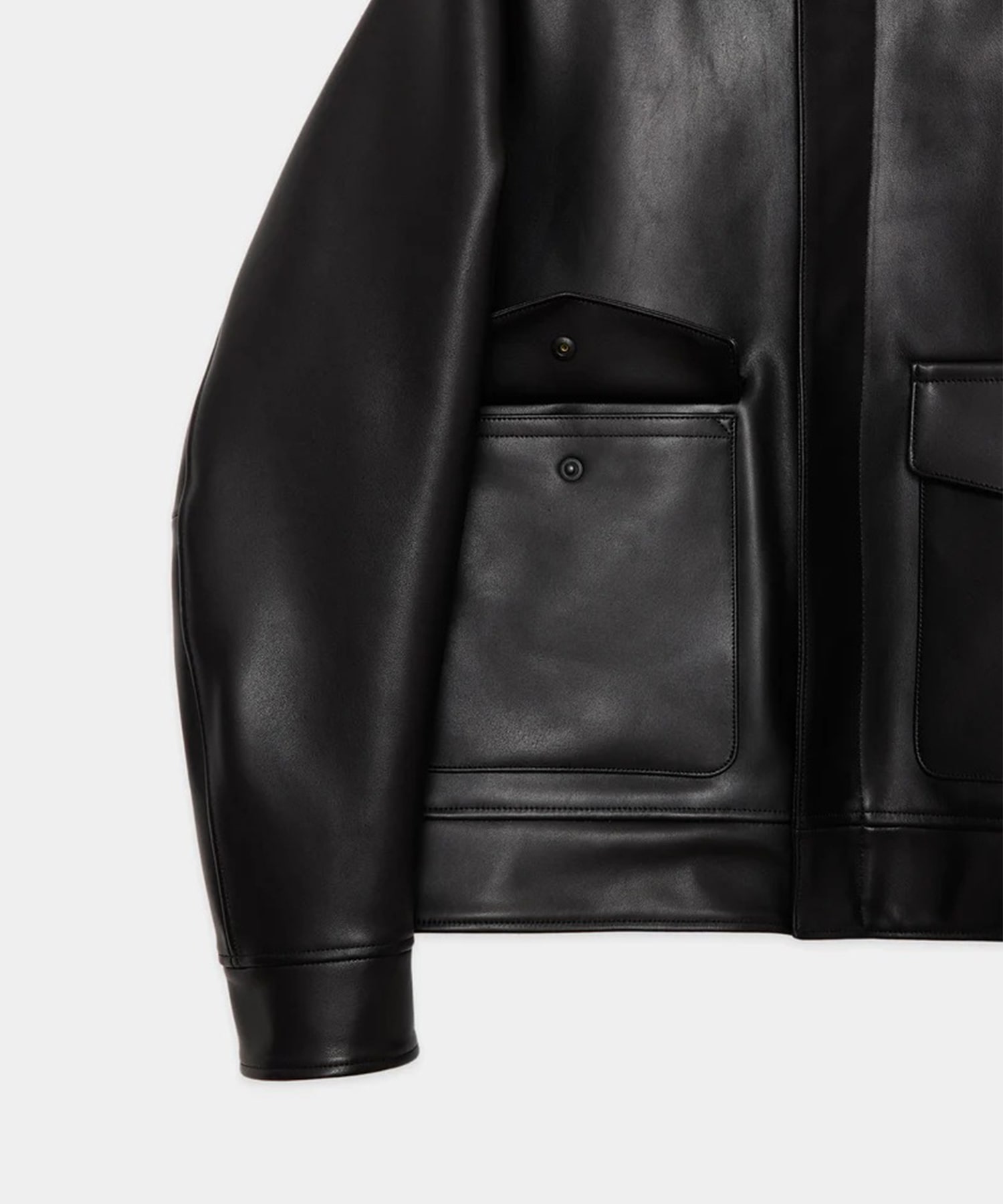 LEATHER FLIGHT JACKET MARKAWARE/marka