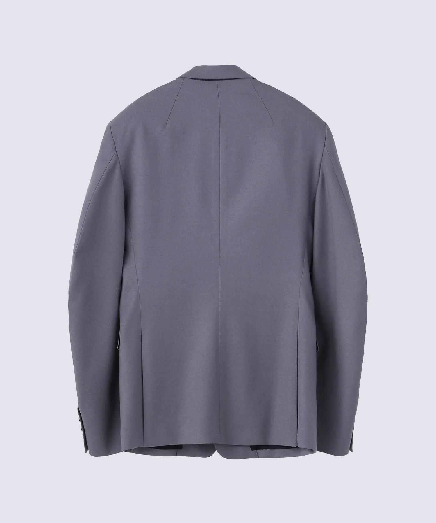 WOOL BARATHEA MASSIVE ROUNDED SLEEVE SINGLE BREASTED JACKET JOHN LAWRENCE SULLIVAN