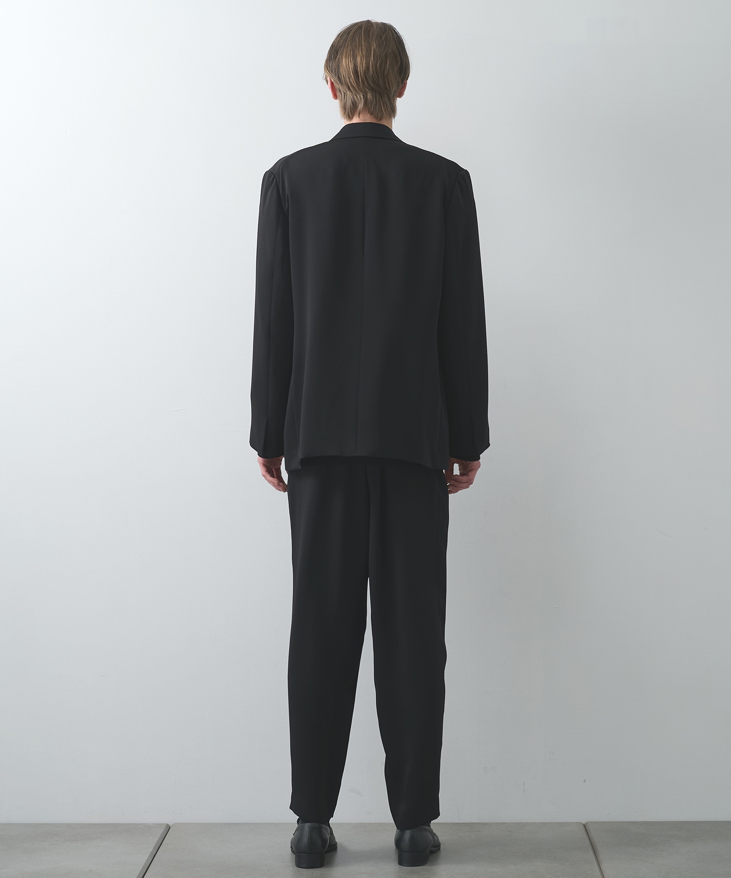 Double Cloth Twill Zip Pocket Tailored Jacket CULLNI