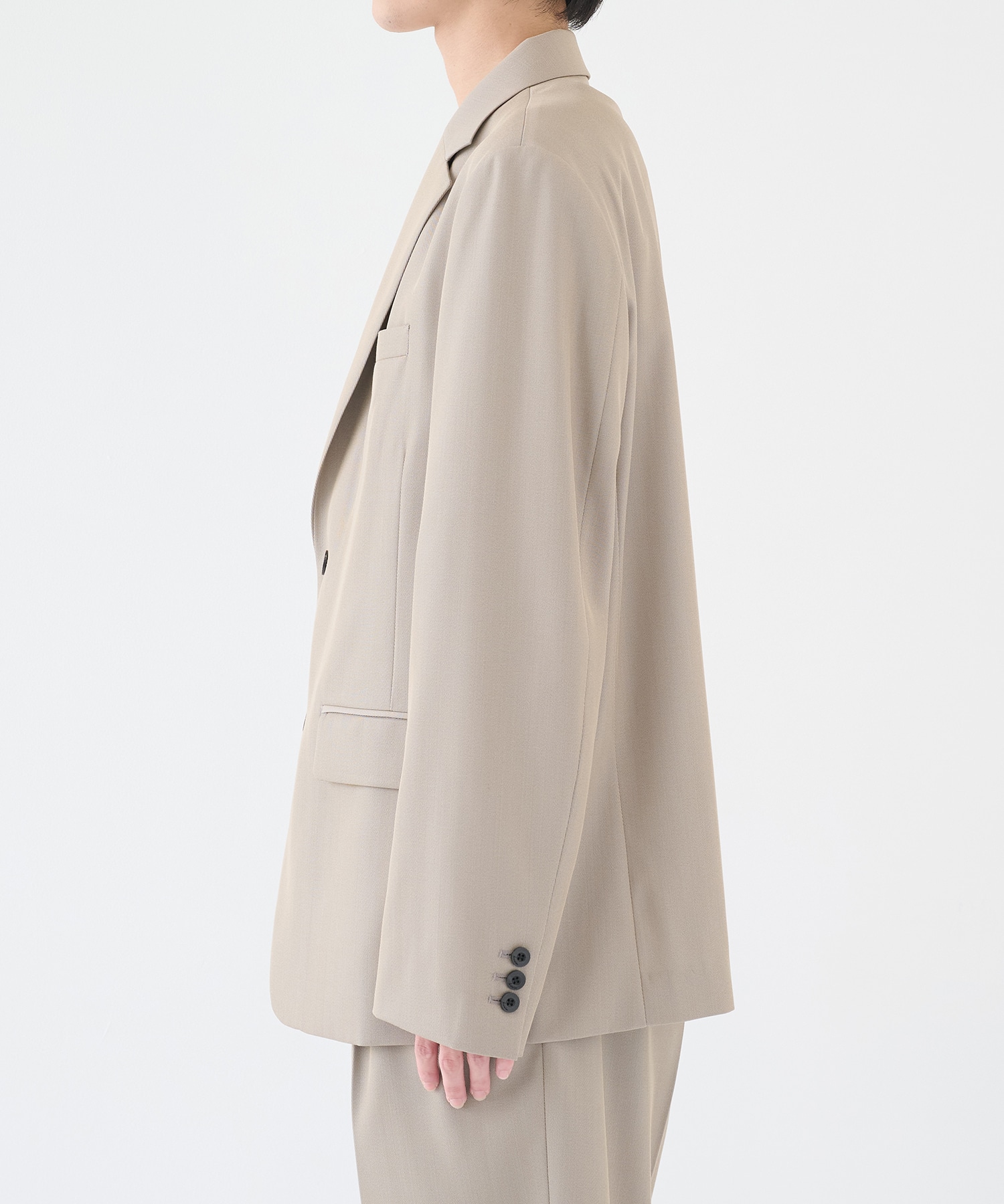 NOTCHED LAPEL SINGLE JAKET IRENISA