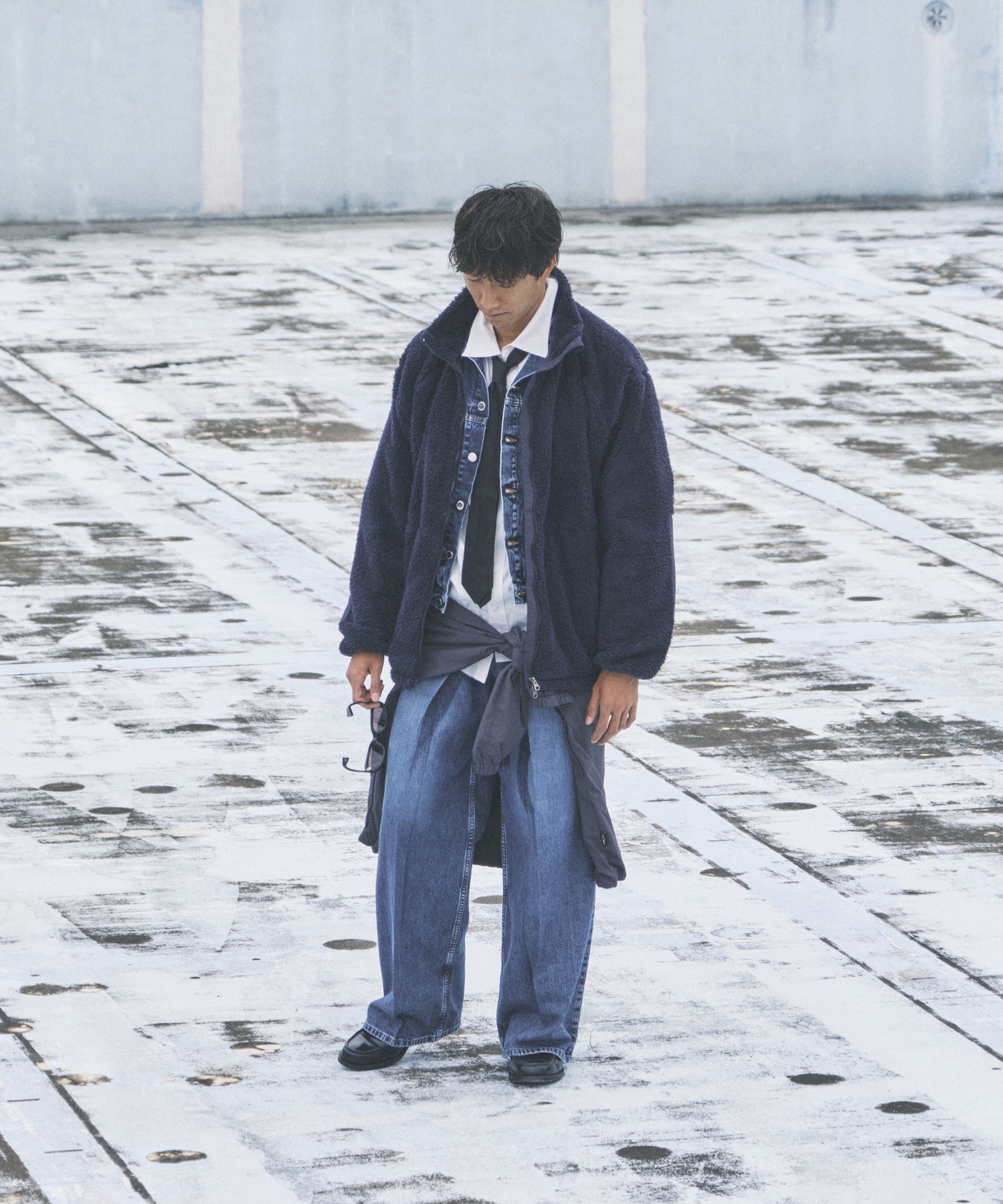 SHAGGY FLEECE JACKET FC TOKYO 24.7