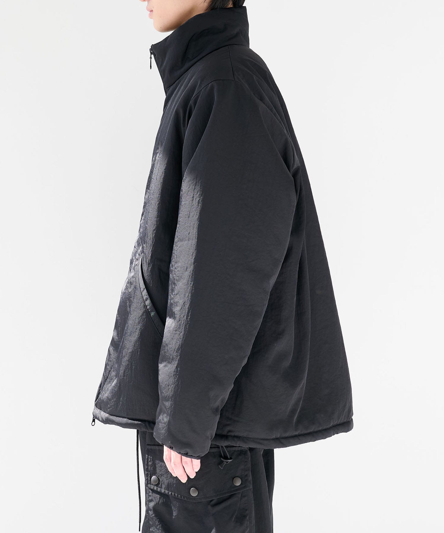 別注 Padded Jacket - Nylon Twill NEEDLES