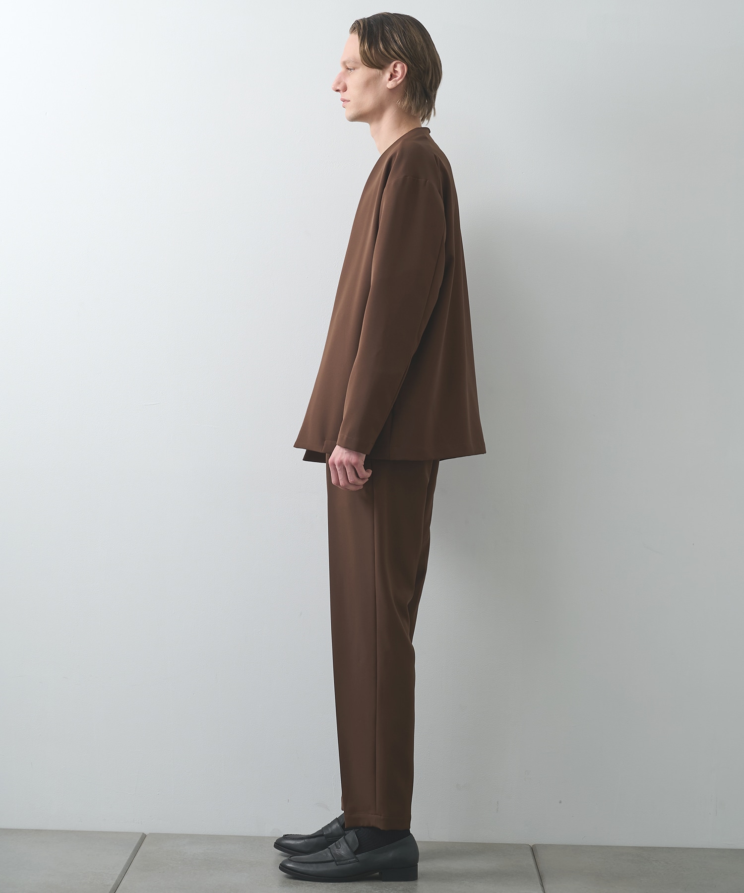 ドリームジャージーノーカラージャケット STUDIOUS