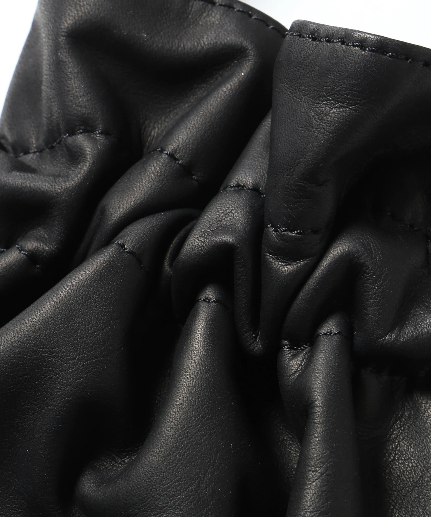 IMPERMA-LEATHER /DRAWSTRING BAG MR.OLIVE