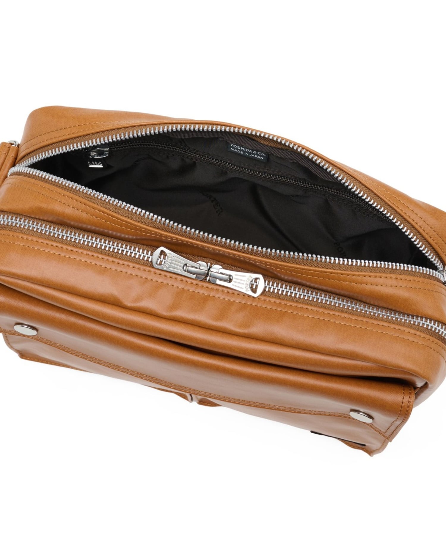 FREE STYLE SLING BAG DOUBLE ZIP PORTER