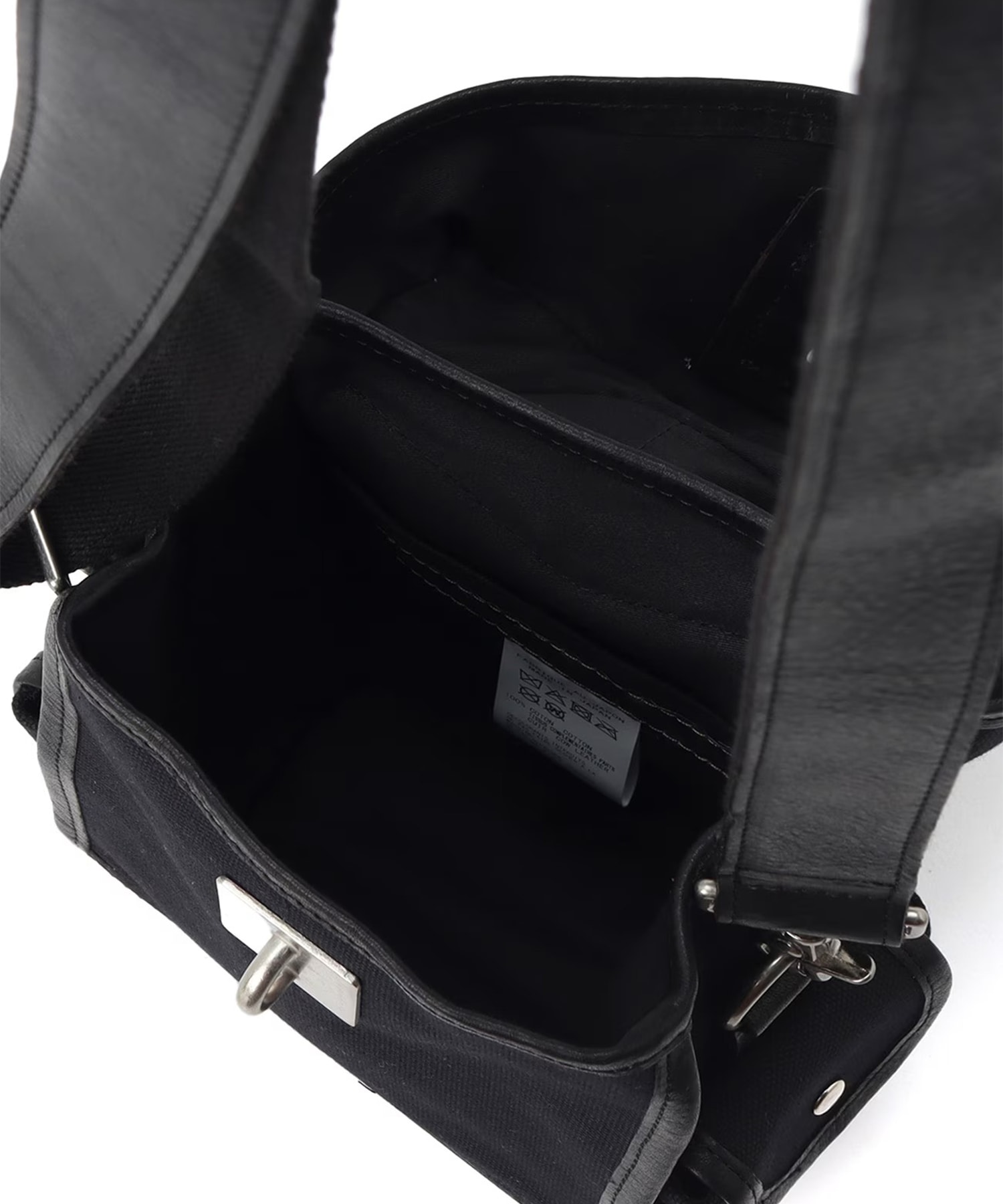 NO.8 BLACK CANVAS MILITARY POACH Y's