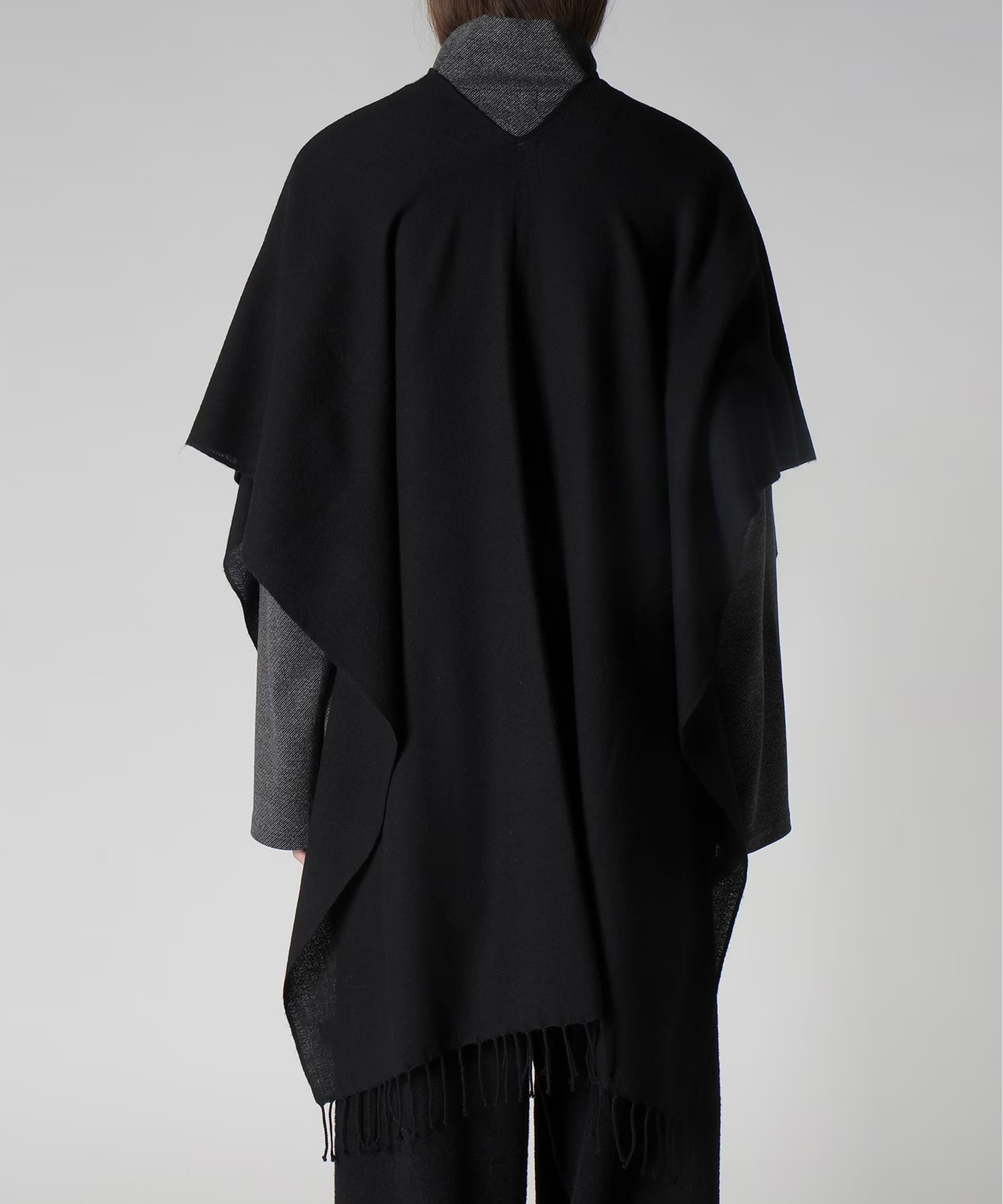 2ウェイポンチョマフラー Yohji Yamamoto