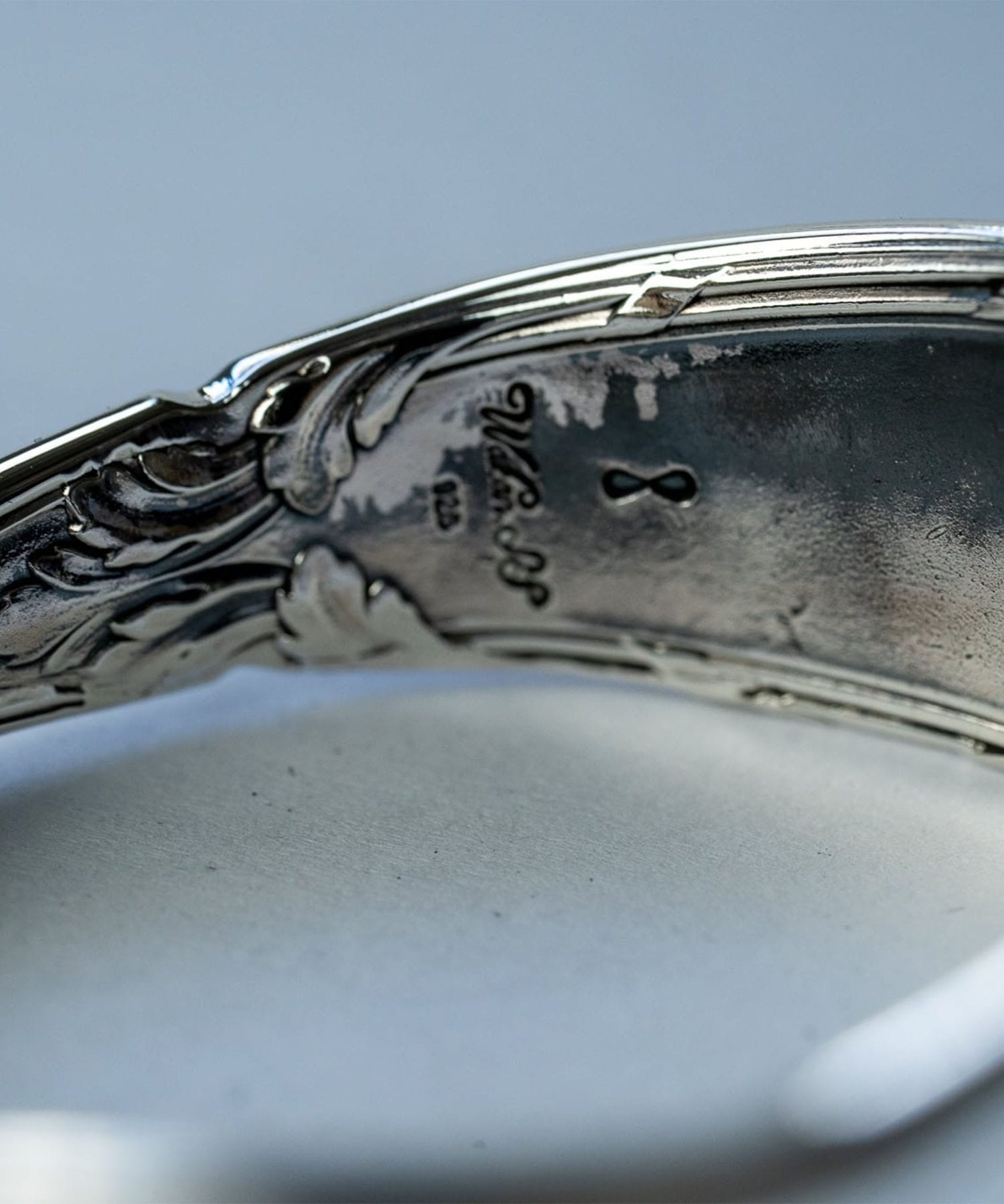 BN-032 Antique fork bangle WAKAN SILVER SMITH