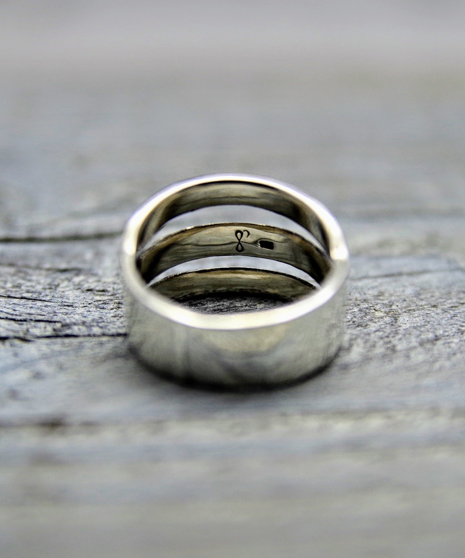 R-008 トリプルディビジョンリング WAKAN SILVER SMITH