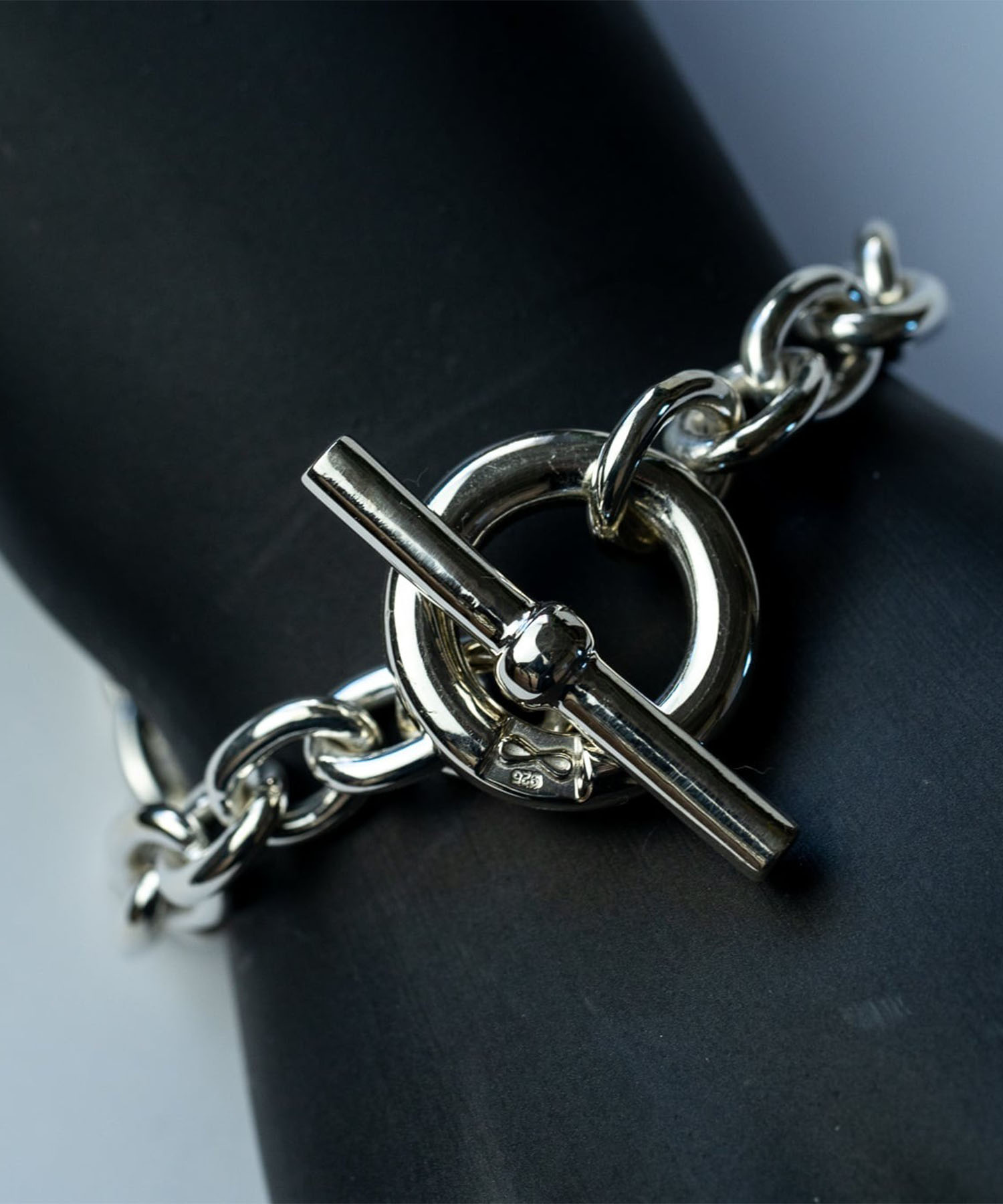 BN-034 Hook connect bracelet (Medium) WAKAN SILVER SMITH