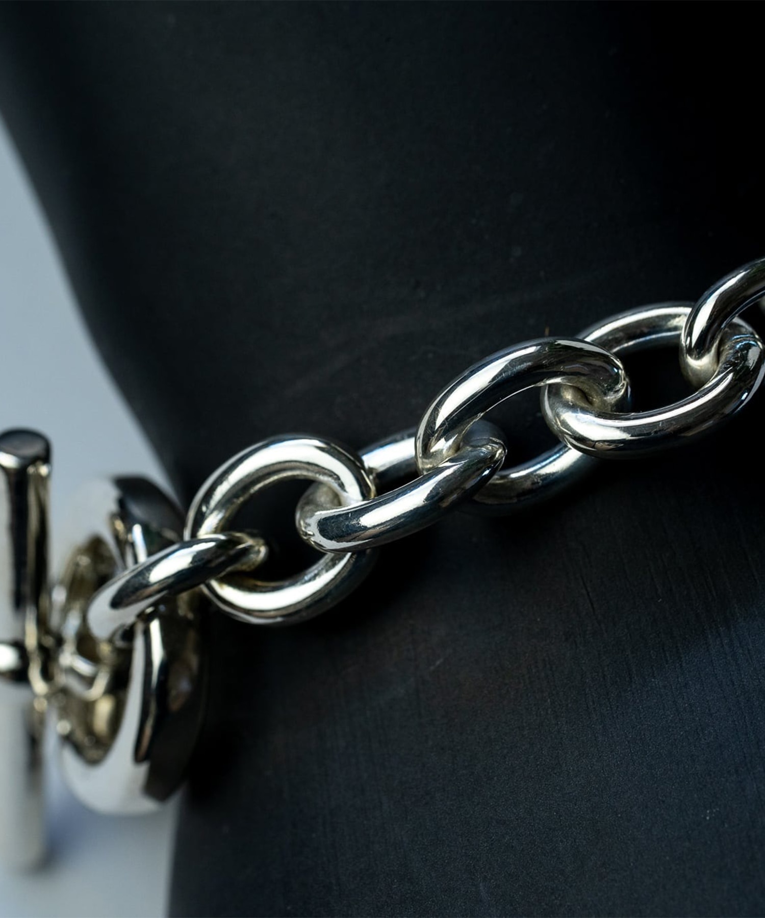 BN-036 Hook connect　gradually (徐々に太く)　Bracelet WAKAN SILVER SMITH