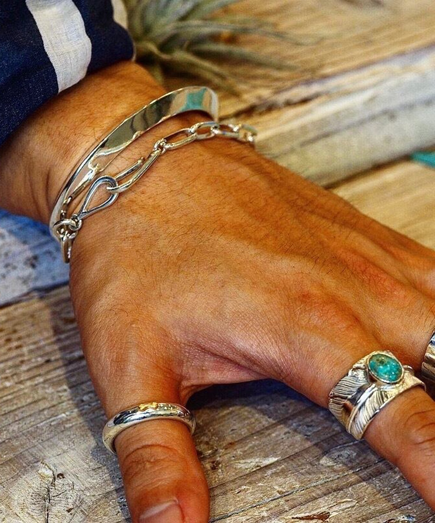 R-23 K18マーク付き甲丸リング　5mm WAKAN SILVER SMITH