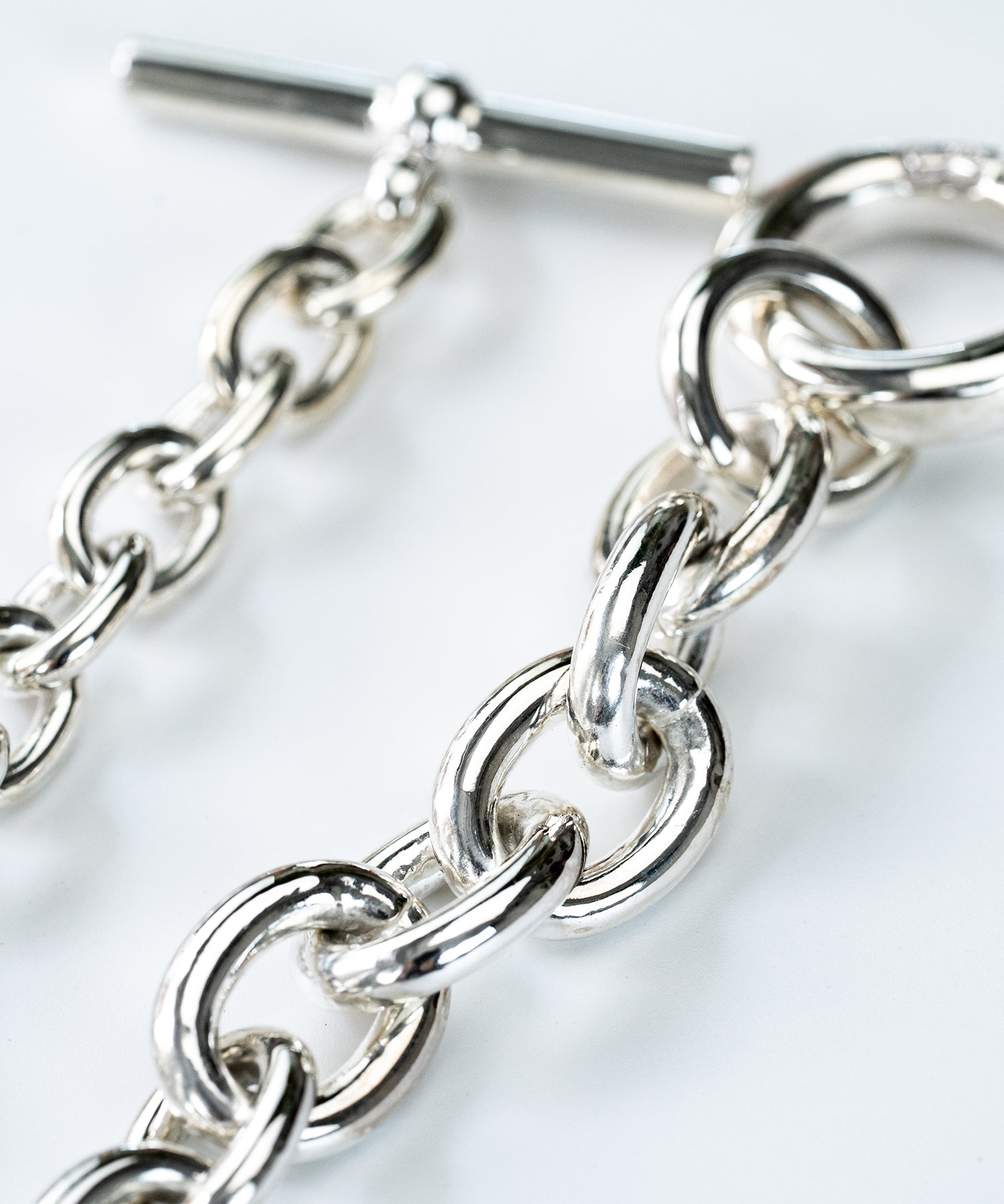 BN-054 Hook connect bracelet gradually (XLARGE) WAKAN SILVER SMITH