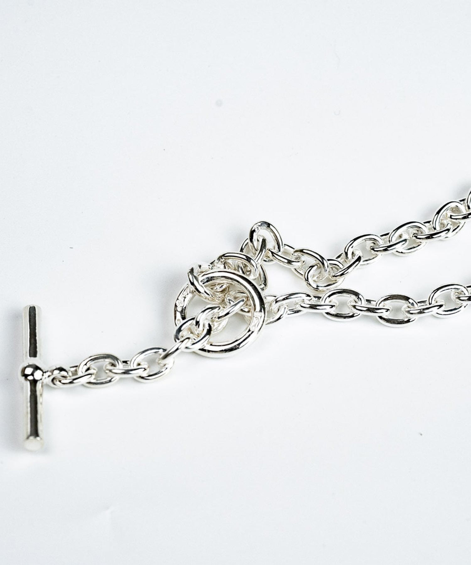 C-027 Hook connect necklace S 45cm WAKAN SILVER SMITH