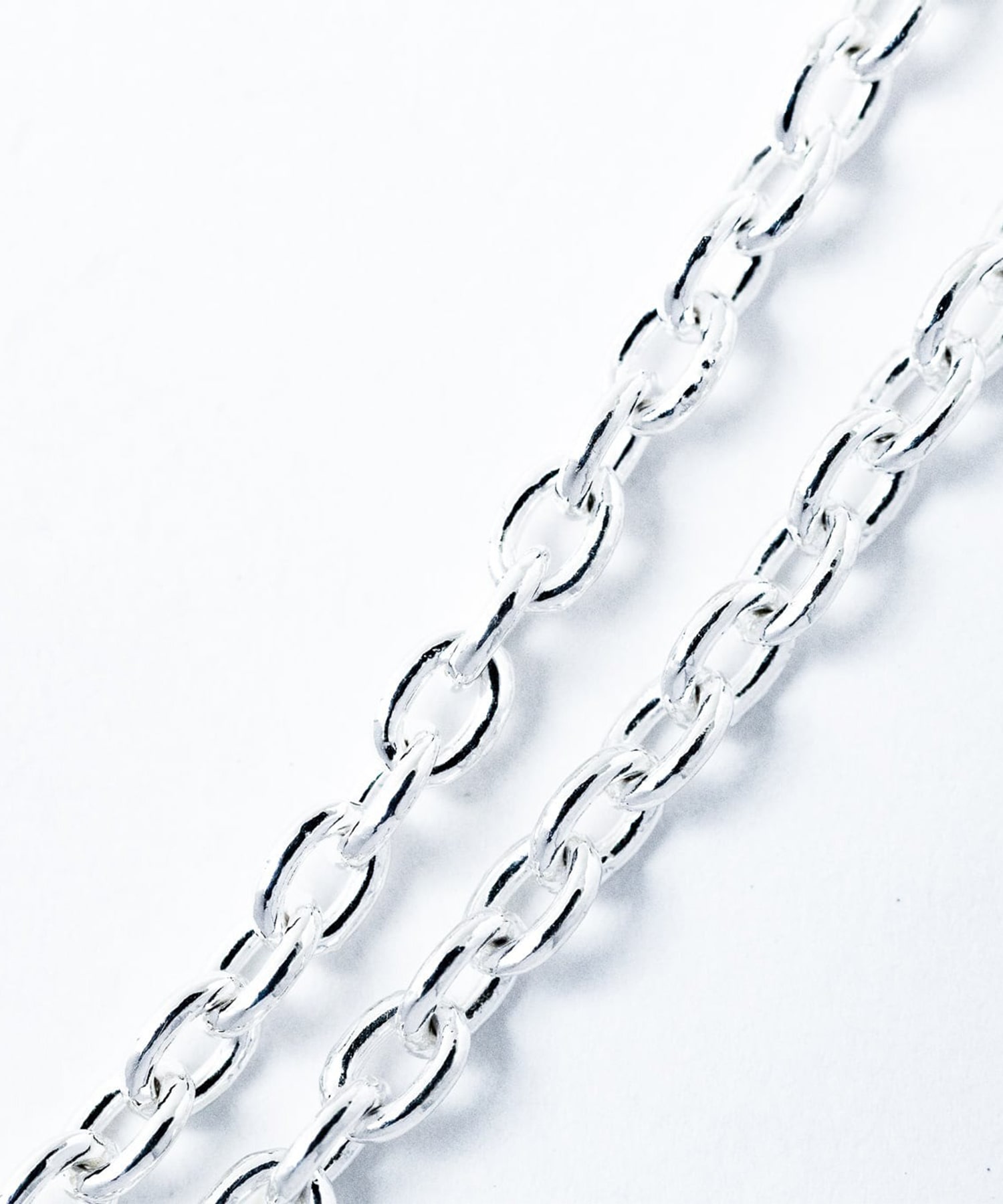 C-031 Mebiusu hook necklace　S (45cm) WAKAN SILVER SMITH