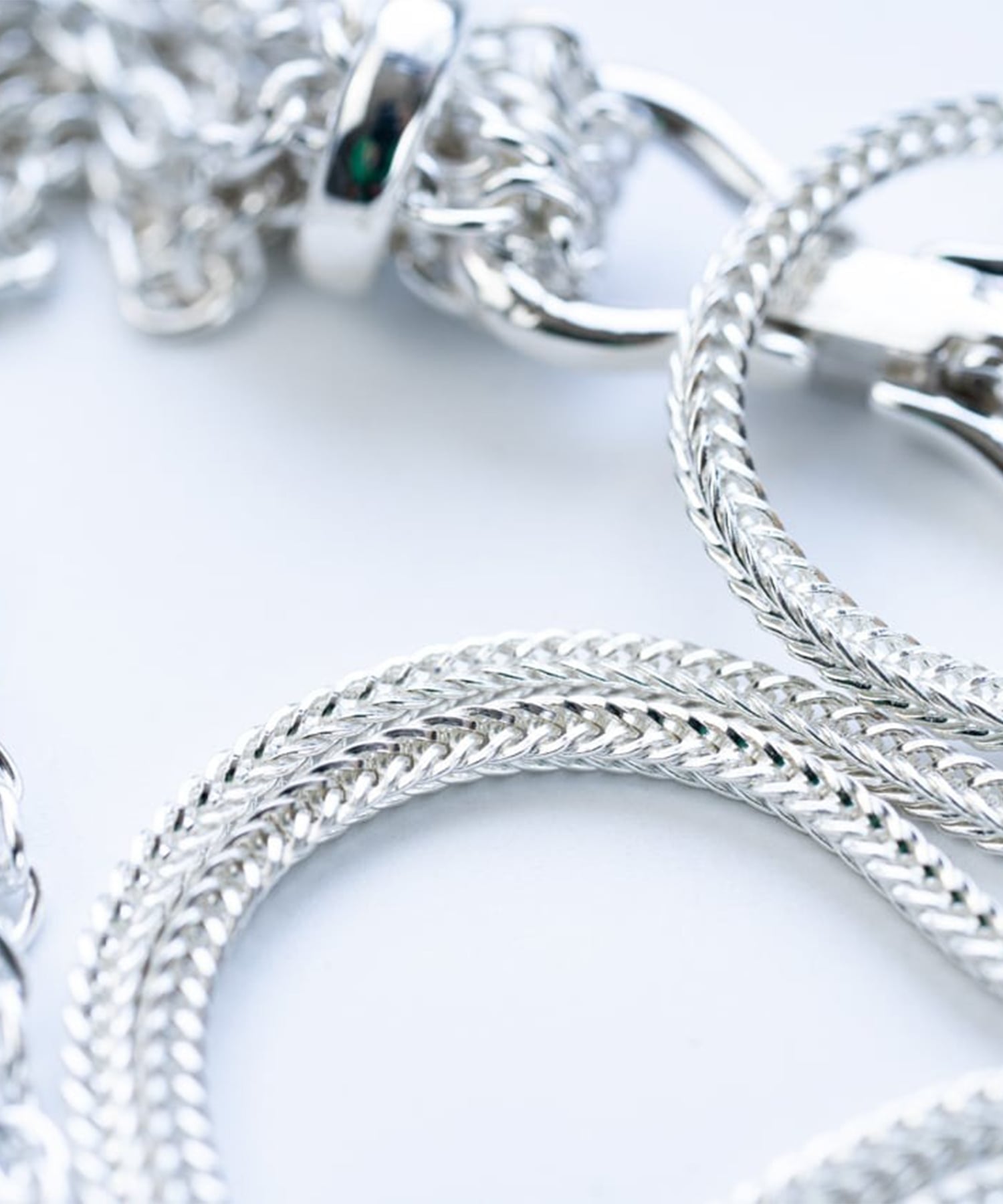 C-037 Tassel necklace(M)+C-034 (70cm) WAKAN SILVER SMITH