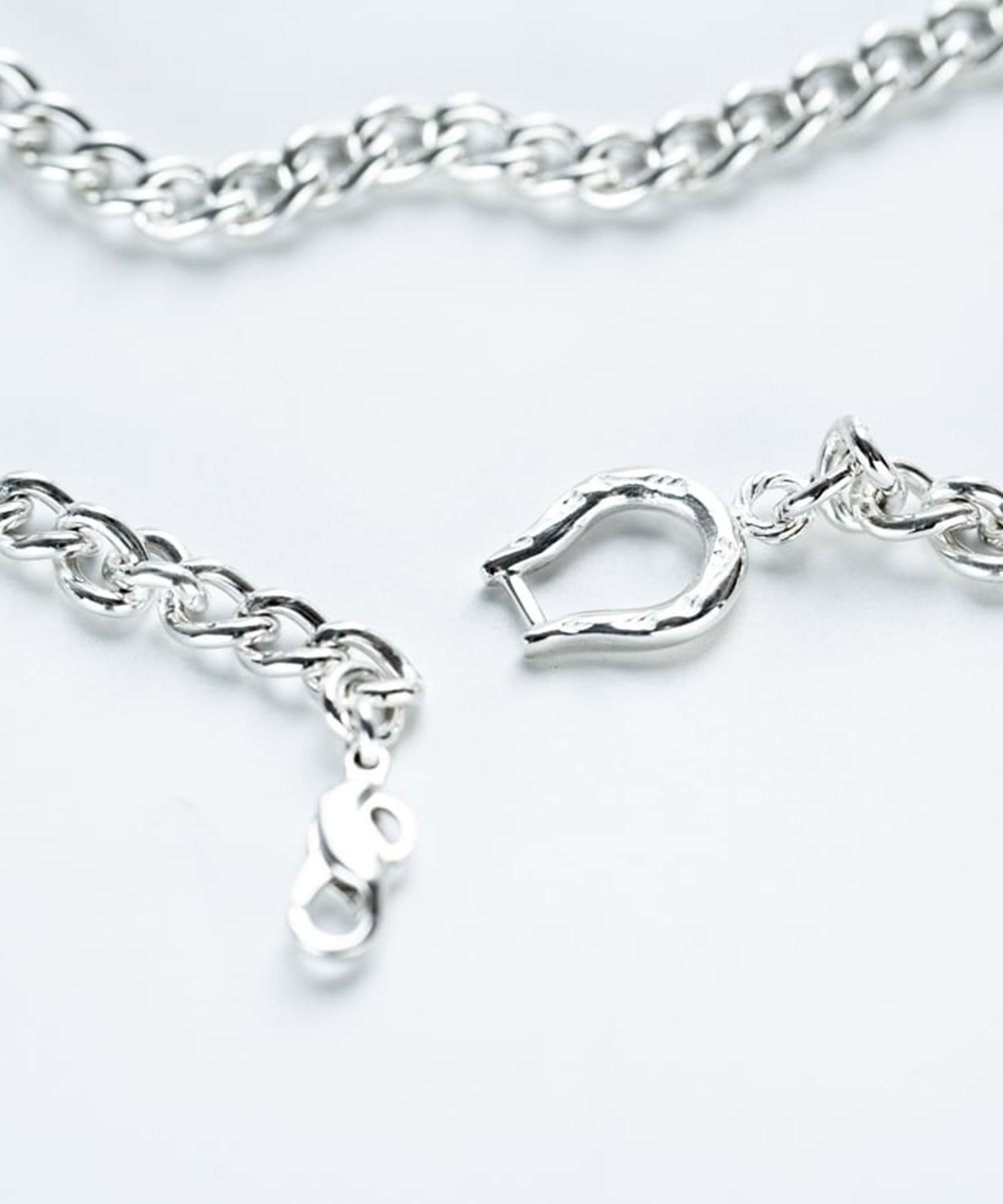 C-044 Horse shoe gurumetto necklace (45cm) WAKAN SILVER SMITH