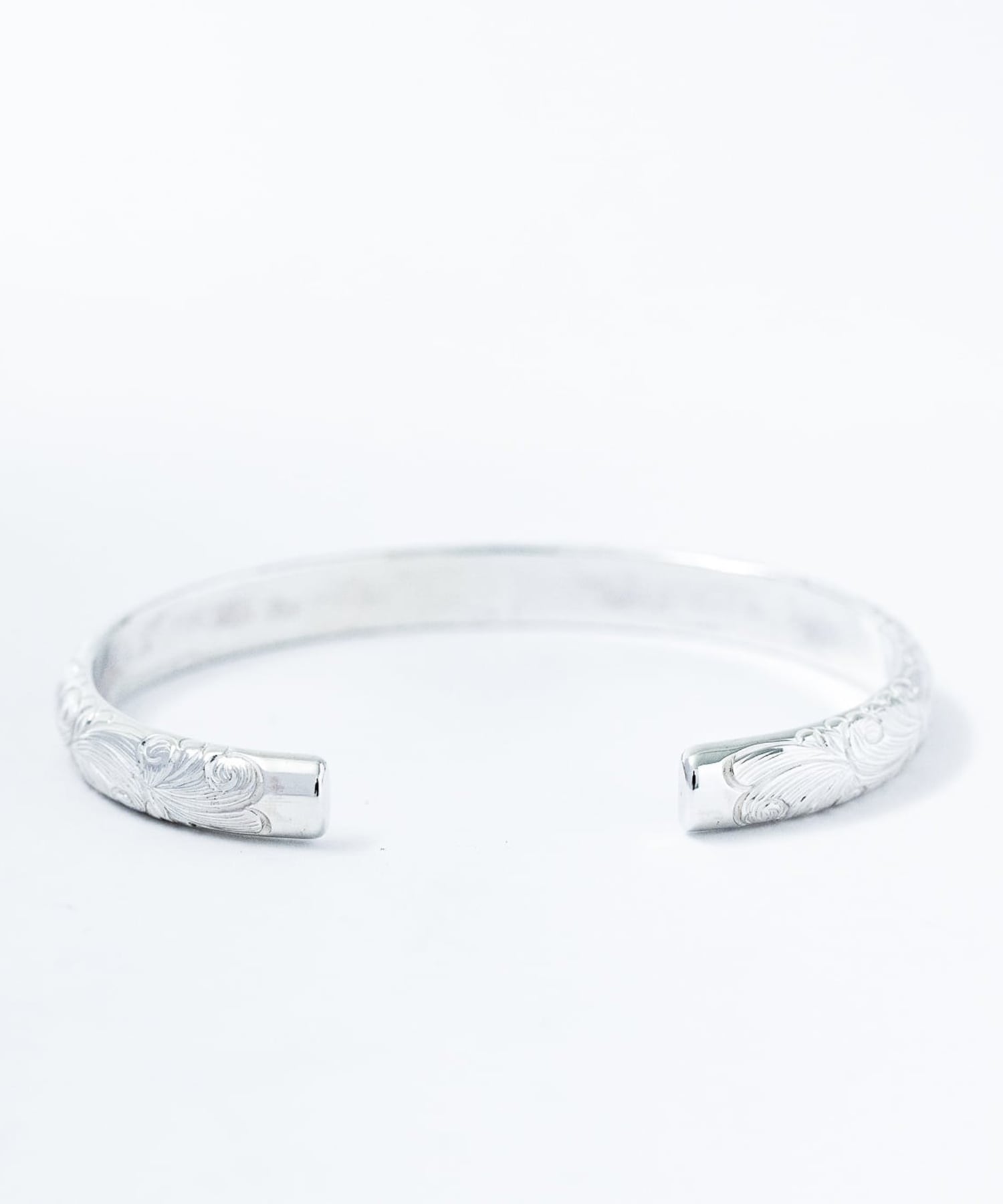 BN-069 7mm Arabesque bangle (S) WAKAN SILVER SMITH