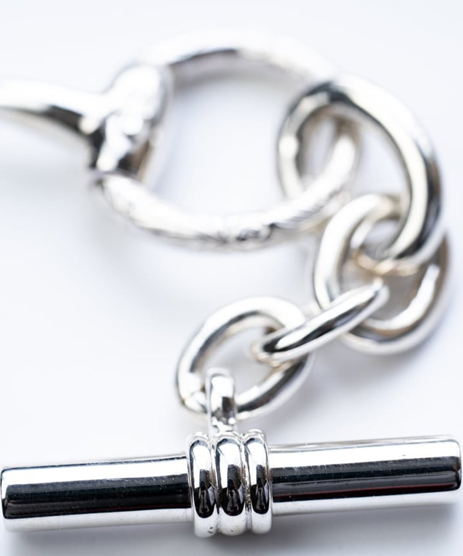 BN-080 Horse bit bracelet double WAKAN SILVER SMITH