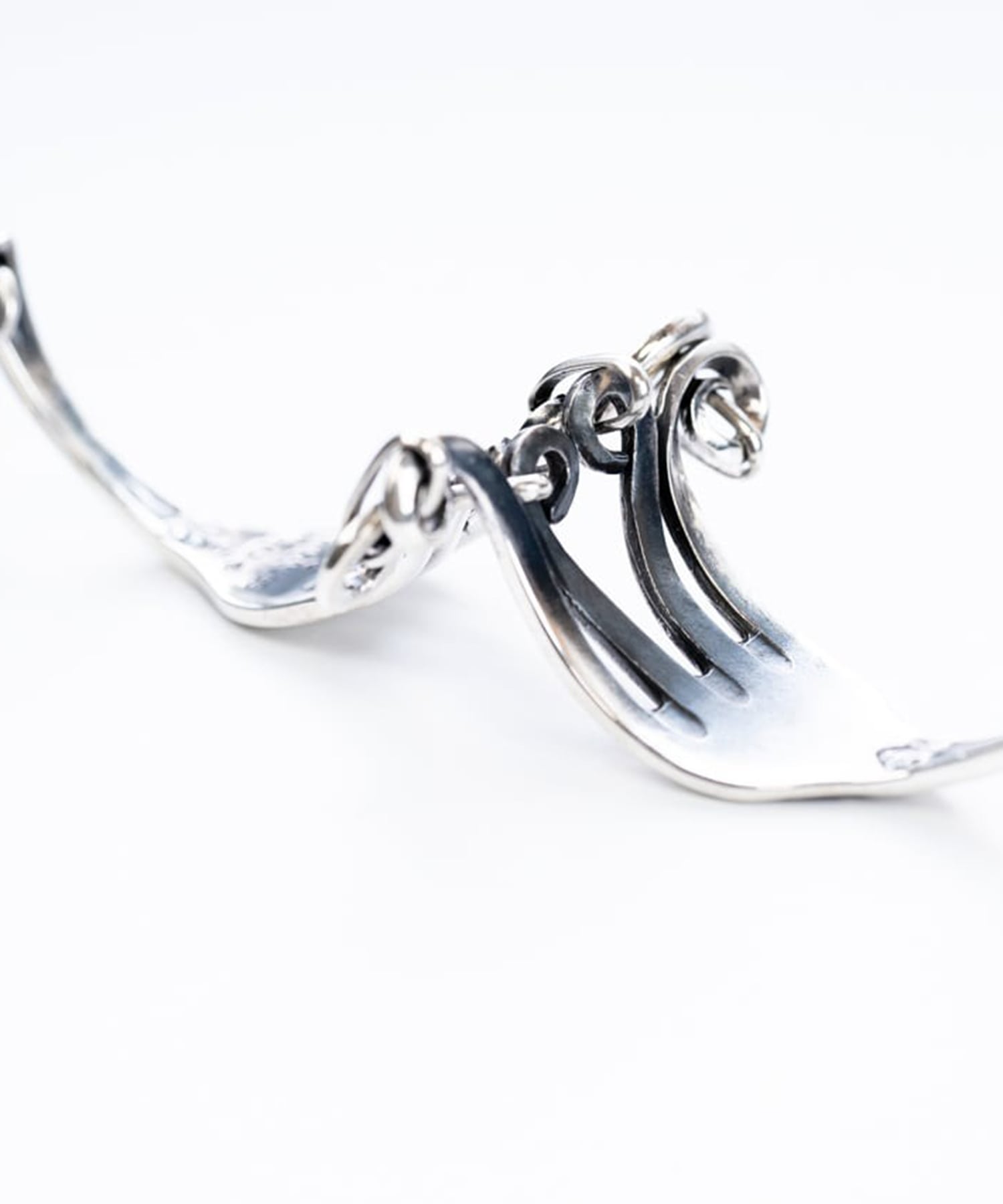 BN-087　Double fork bracelet WAKAN SILVER SMITH