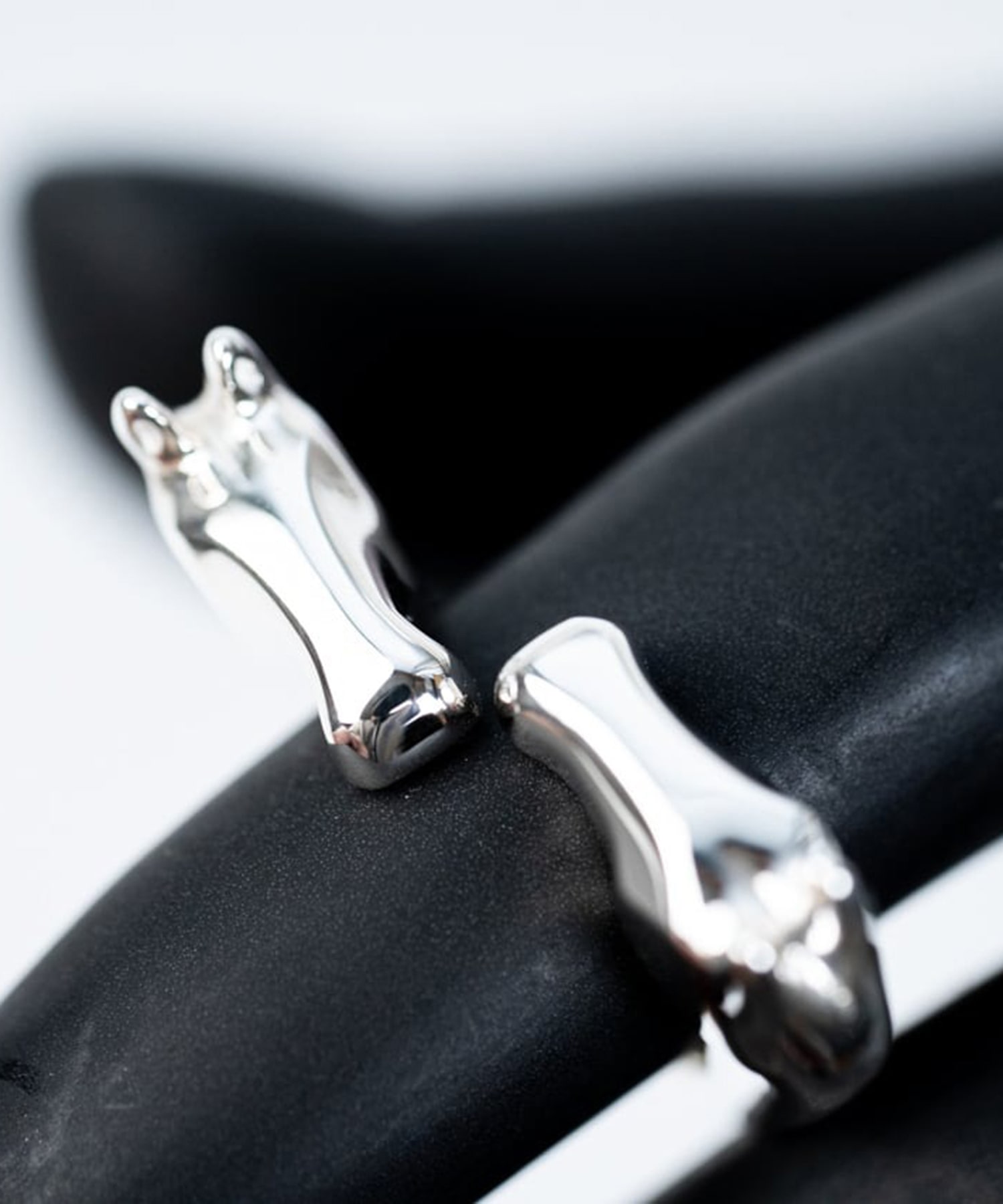 R-078 Horse ring (double face) WAKAN SILVER SMITH