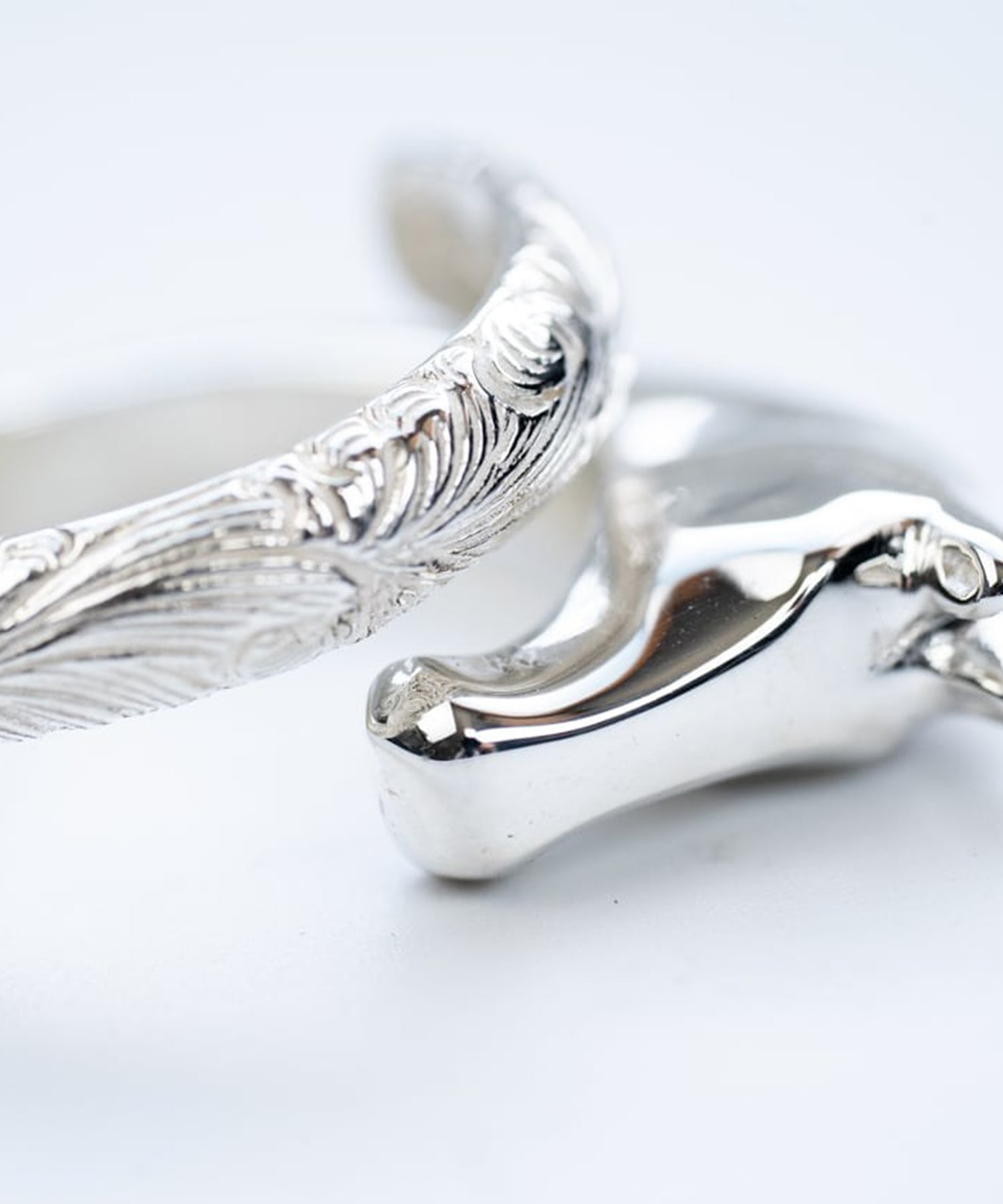 R-079 Horse ring (arabesque) WAKAN SILVER SMITH