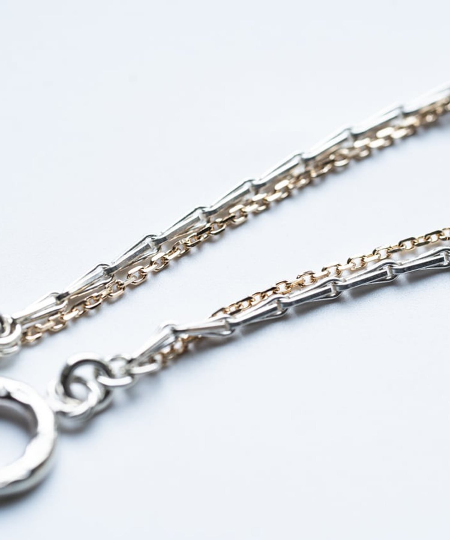 BN-091 K10 Horse shoe combination bracelet (TYPE A) WAKAN SILVER SMITH