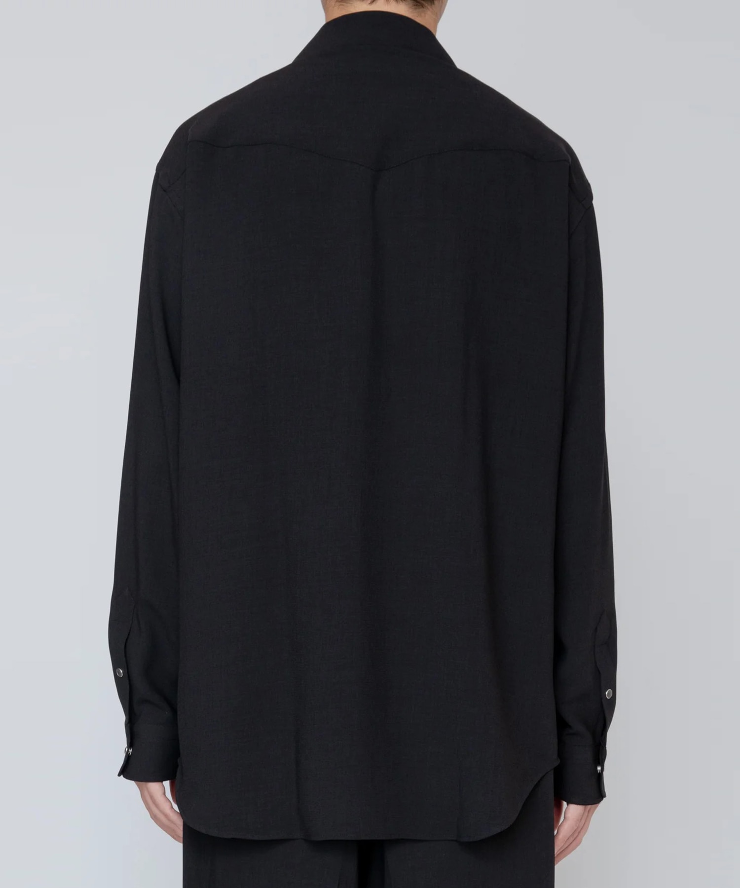 MELANGE TWILL WESTERN SHIRT RAINMAKER