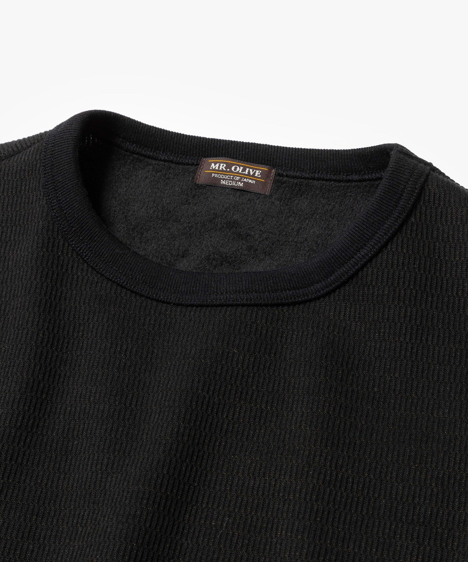 HEAT THERMAL /INNER CREW NECK SHIRT MR.OLIVE