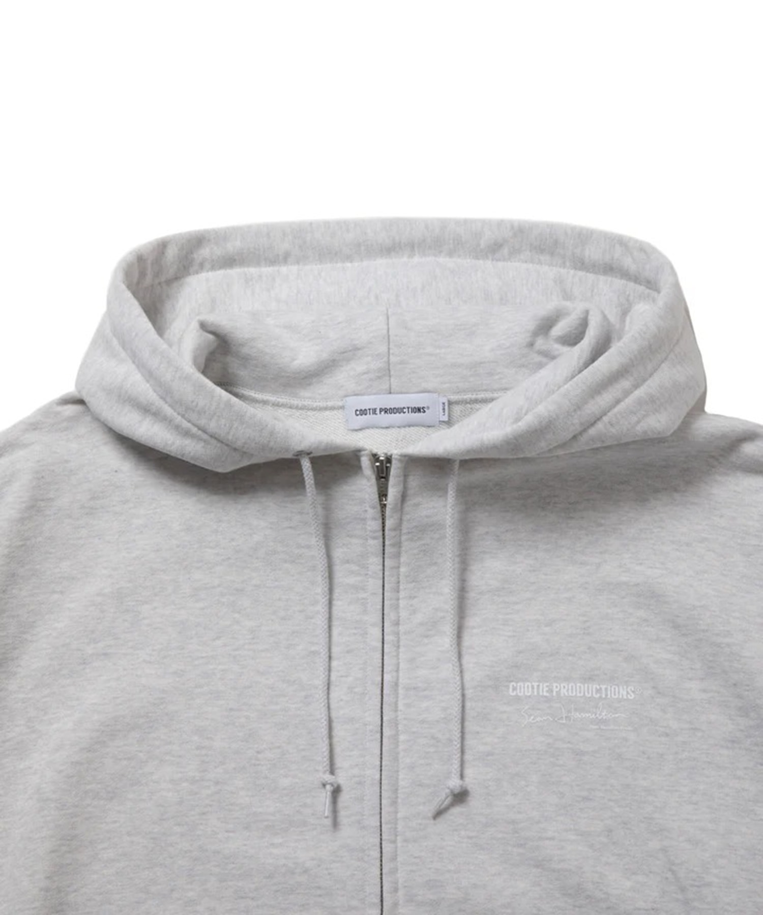 Print Sweat Zip Hoodie Tire with Chains COOTIE PRODUCTIONS