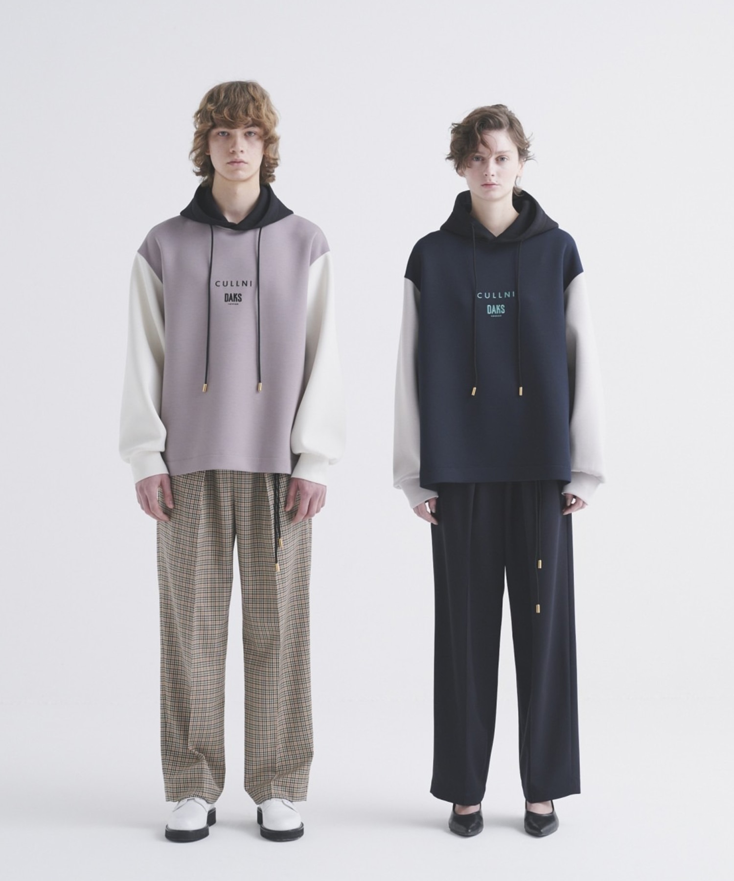 CULLNI for DAKS LONDON Logo Embroidery Hoodie CULLNI