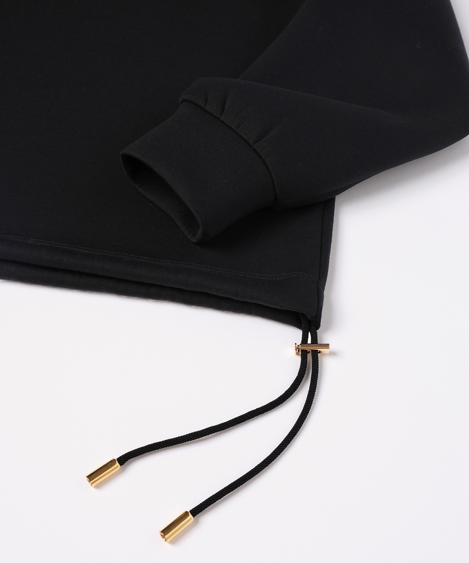 CULLNI for DAKS LONDON Drawstring Logo Embroidery Pullover CULLNI