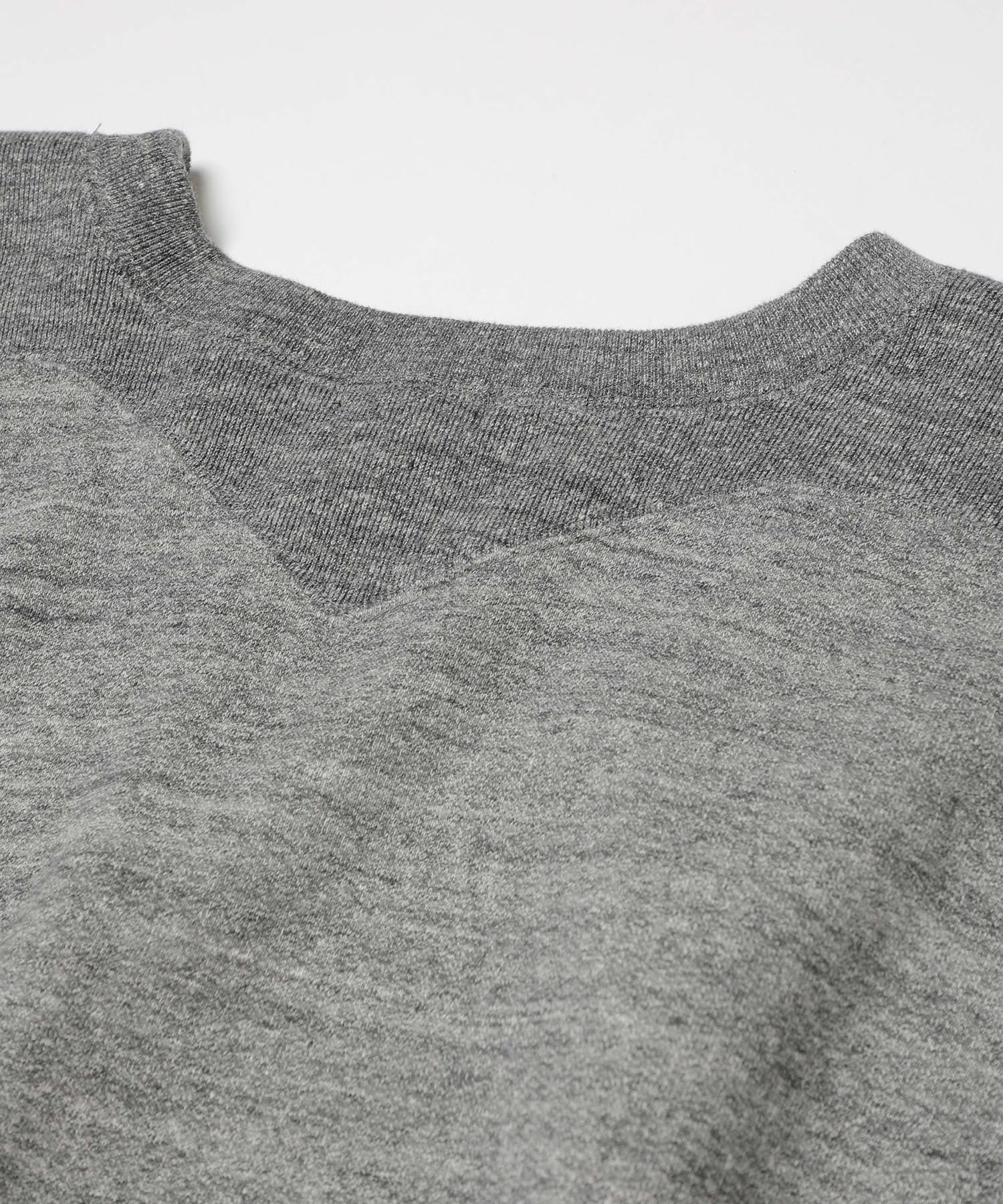 FRENCH TERRY RAFFY COTTON /GUSSET YOKE SHIRT MR.OLIVE