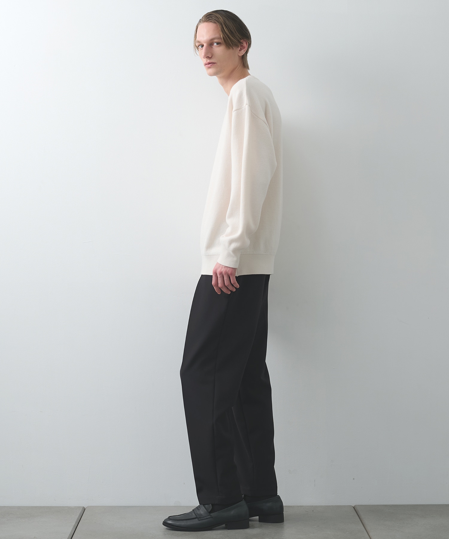 CASHMERE WOOL CREWNECK KNIT STUDIOUS