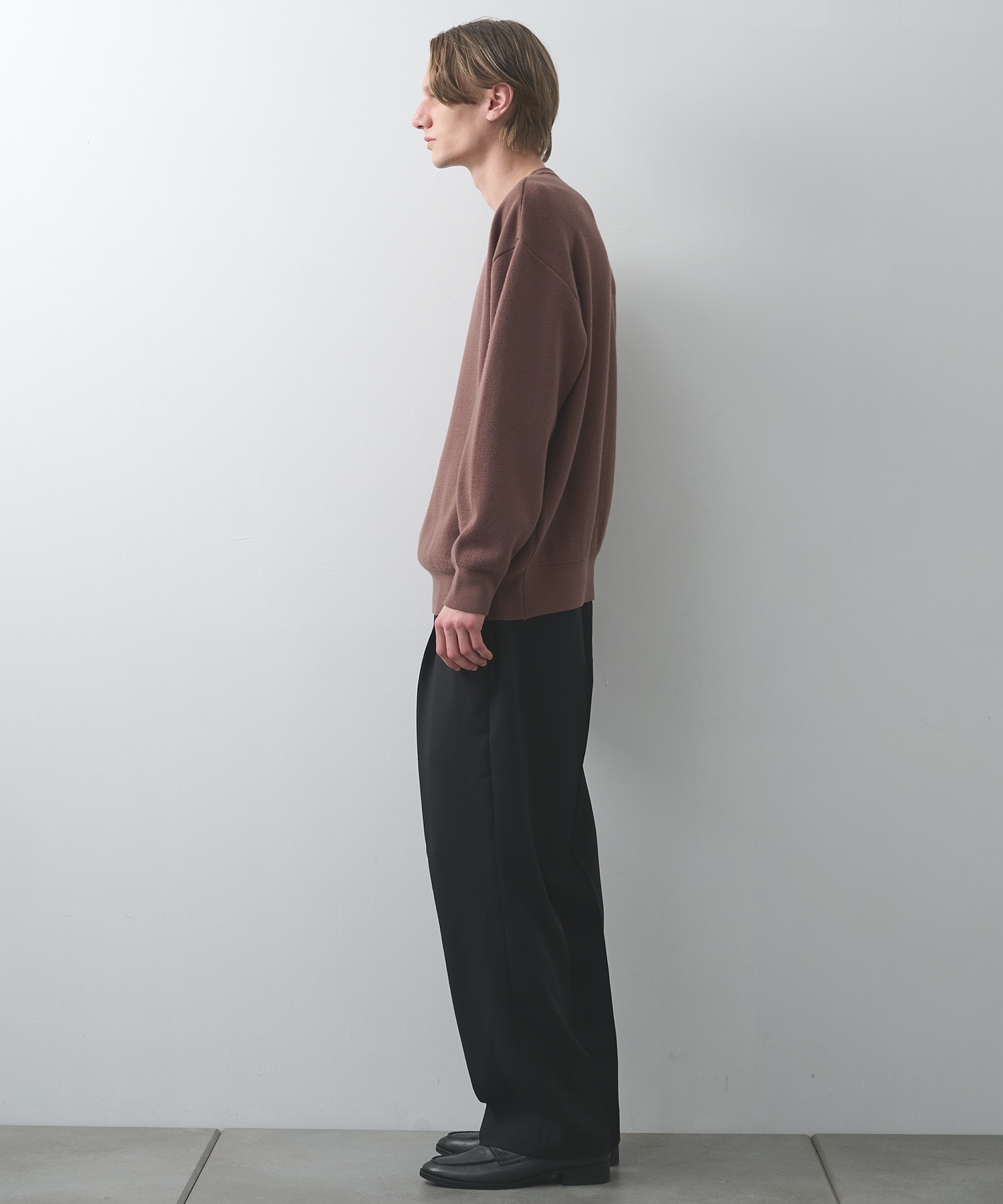 CASHMERE WOOL CREWNECK KNIT STUDIOUS