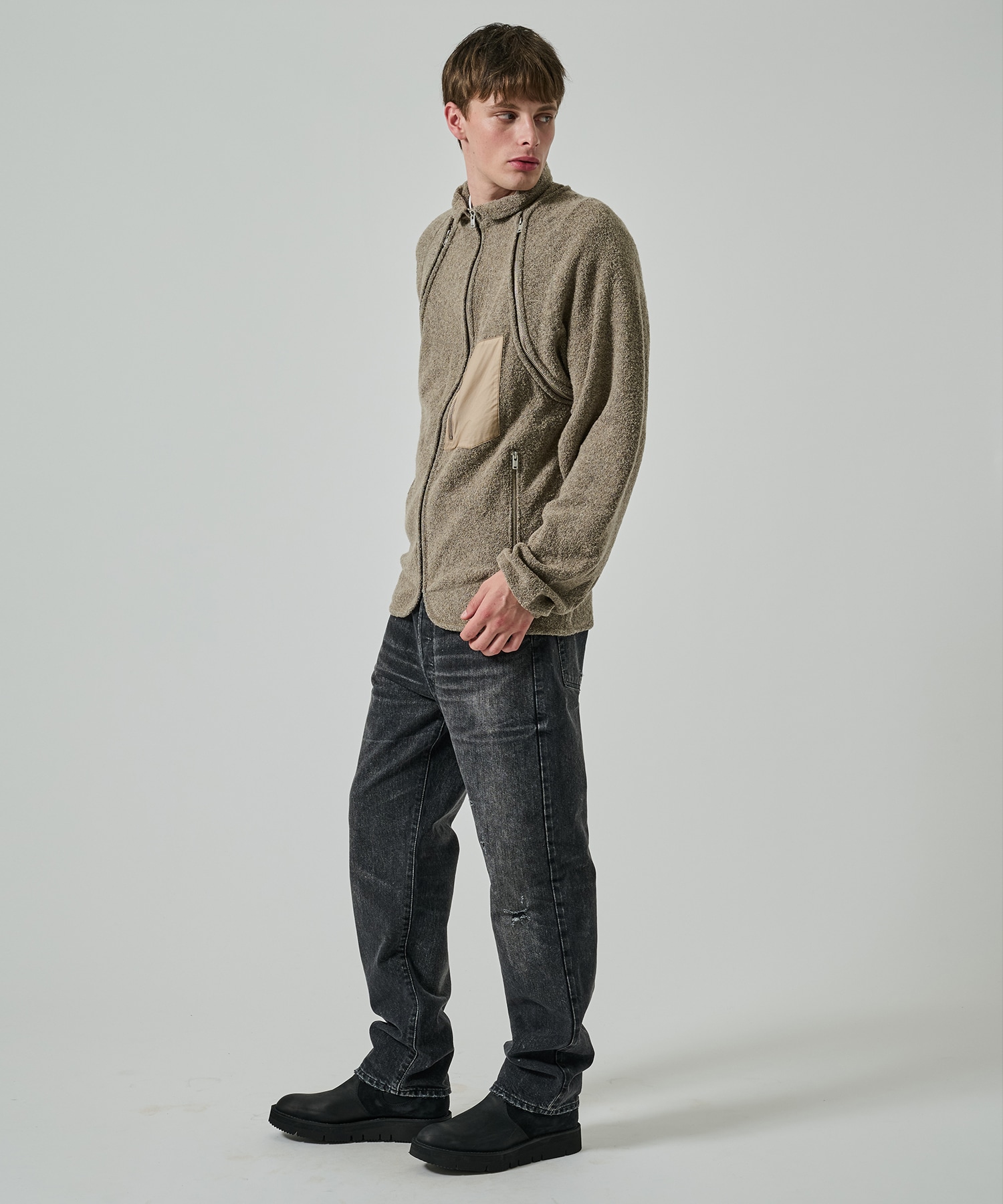 BOA ZIP JACKET SUGARHILL