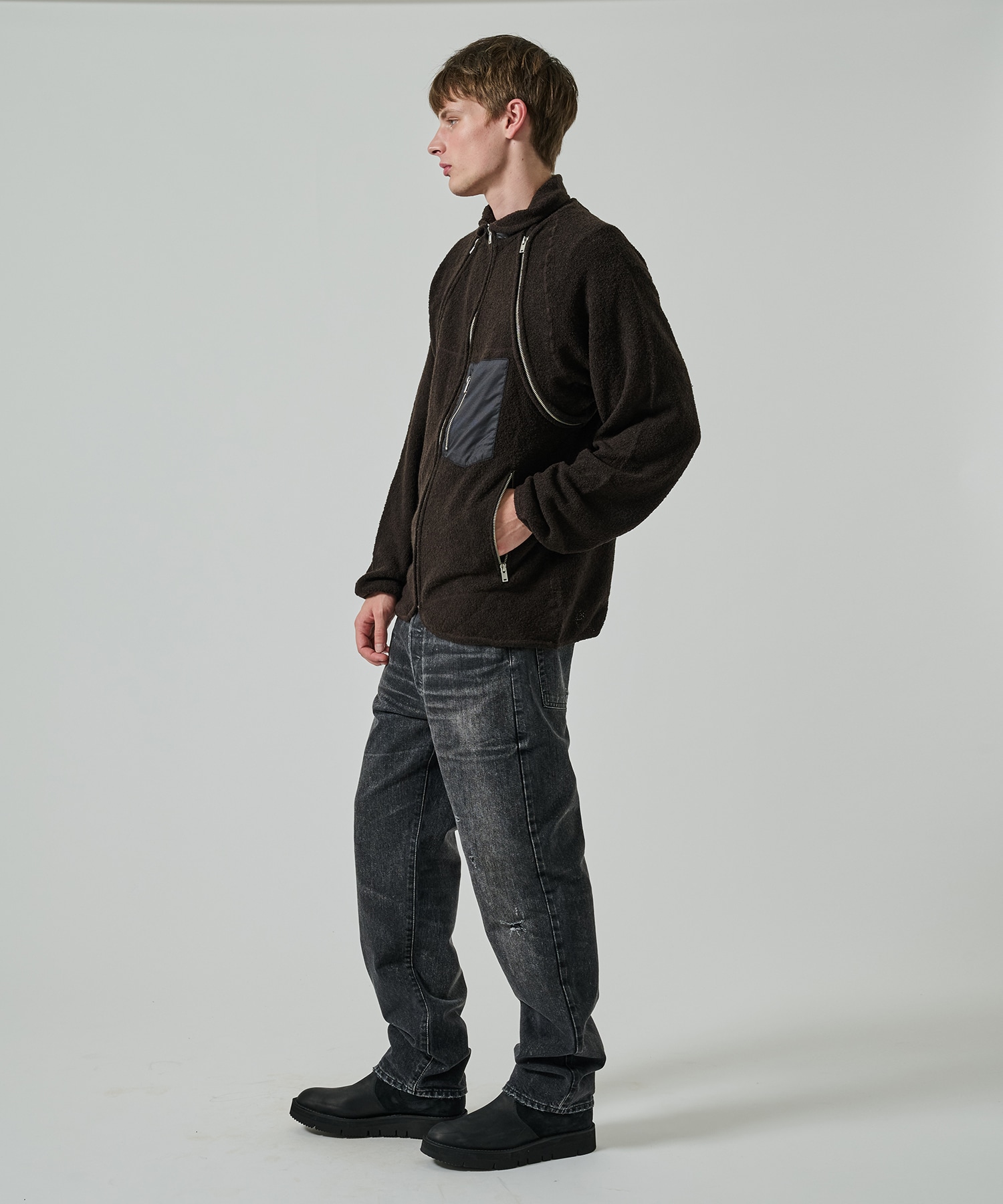 BOA ZIP JACKET SUGARHILL